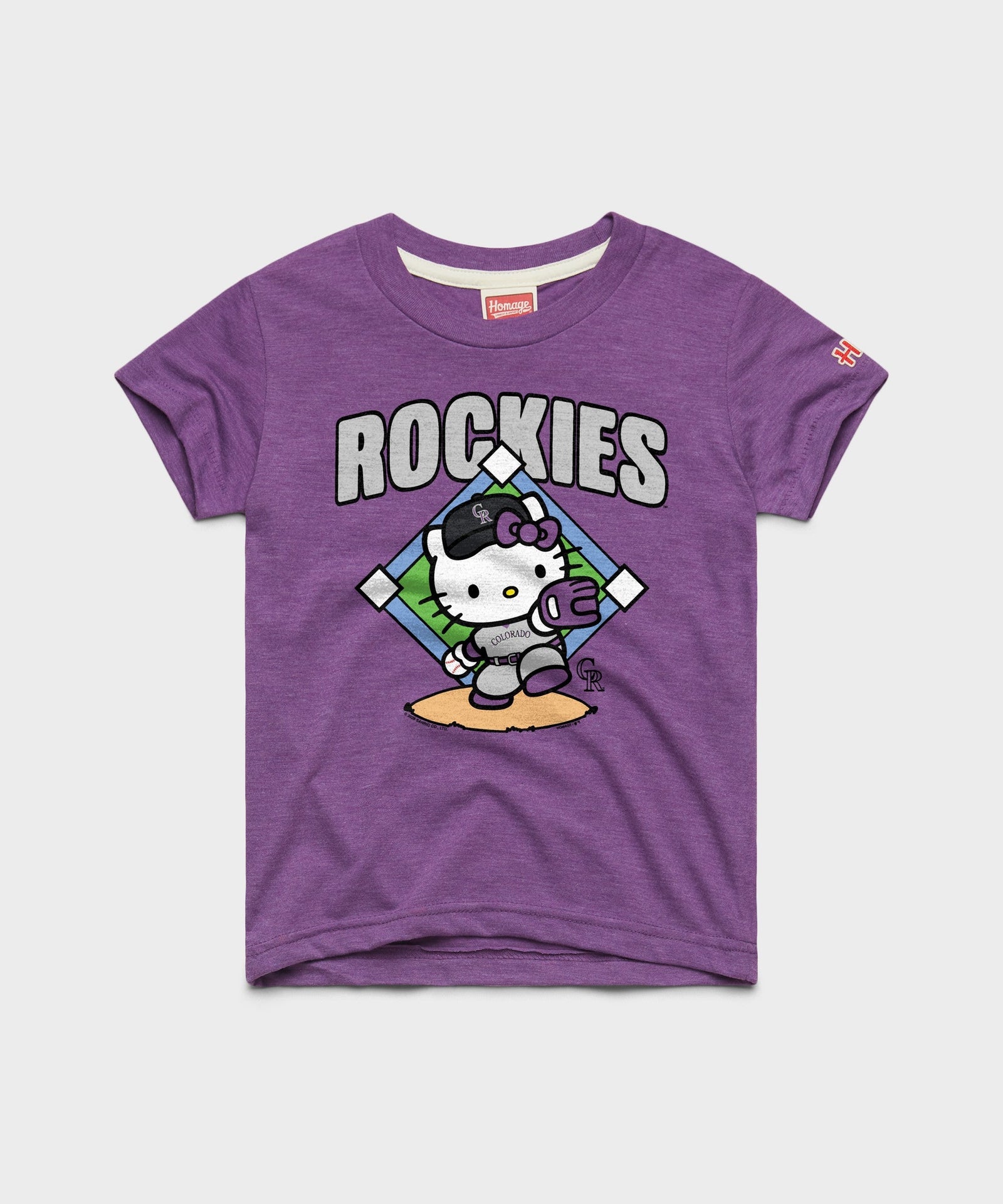Youth Hello Kitty x Colorado Rockies Throw