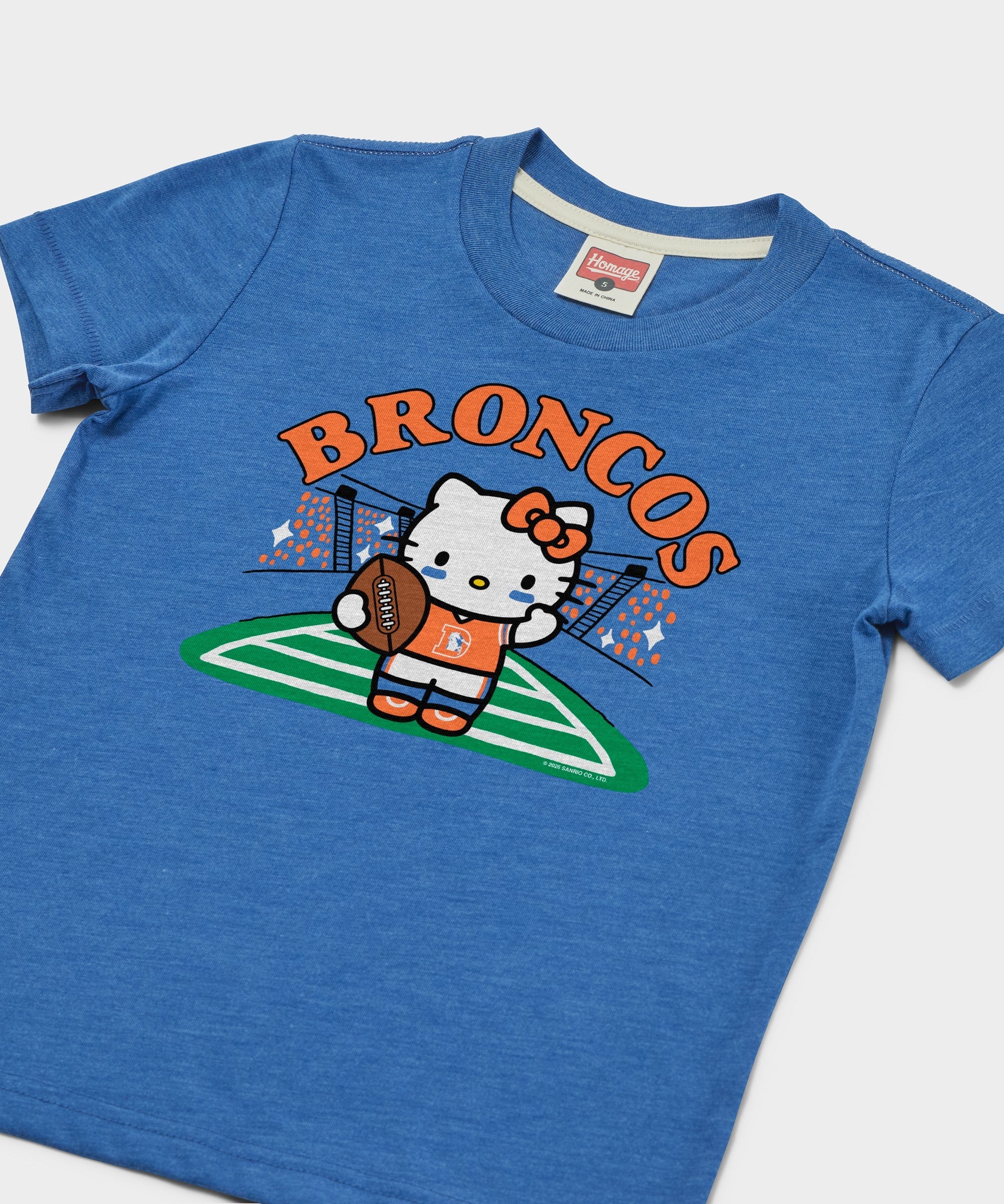 Youth Hello Kitty x Denver Broncos Retro Football