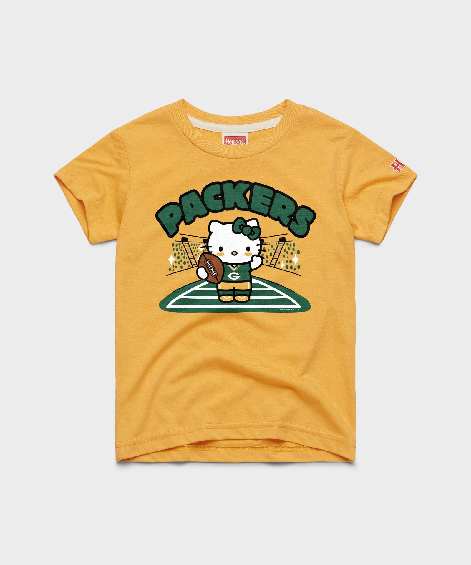Youth Hello Kitty x Green Bay Packers Football