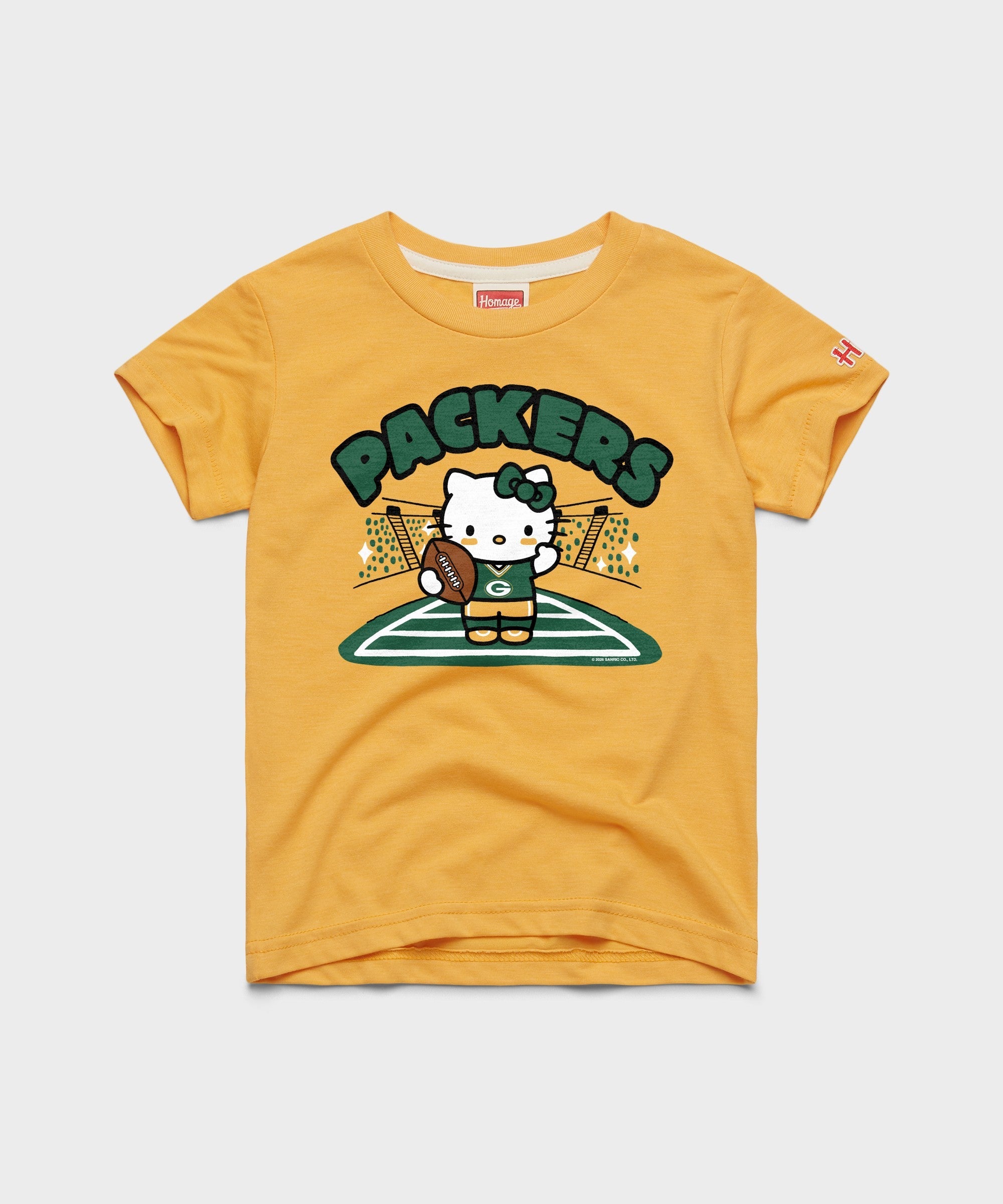 Youth Hello Kitty x Green Bay Packers Football