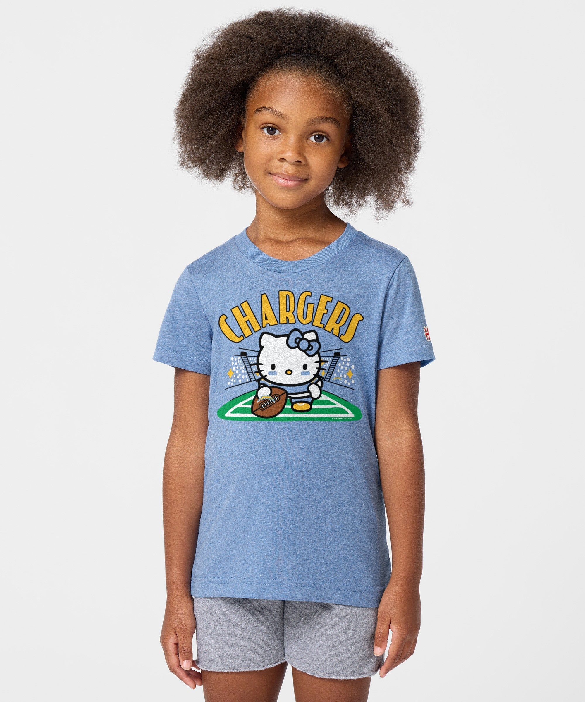 Youth Hello Kitty x Los Angeles Chargers Snap
