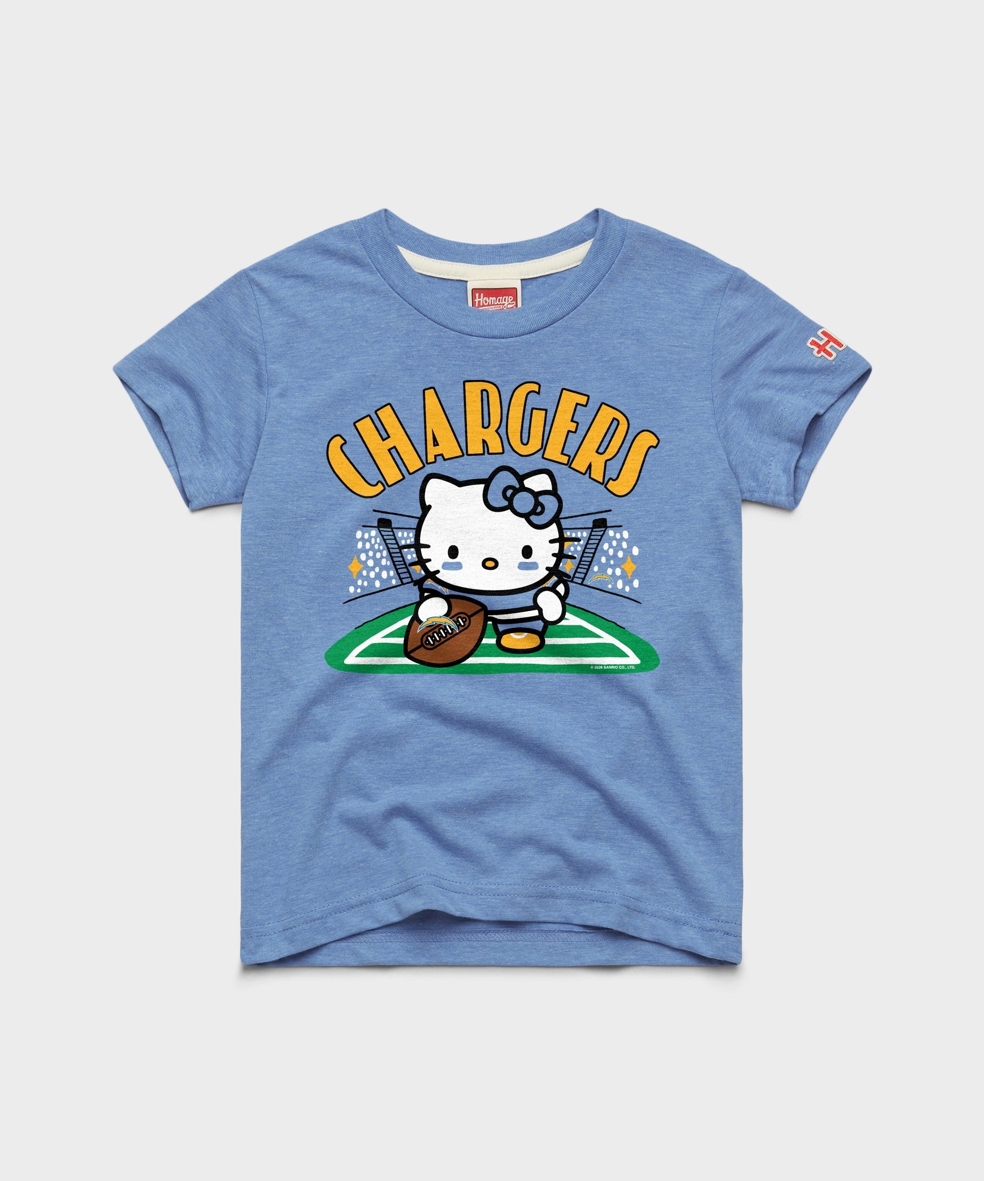 Youth Hello Kitty x Los Angeles Chargers Snap