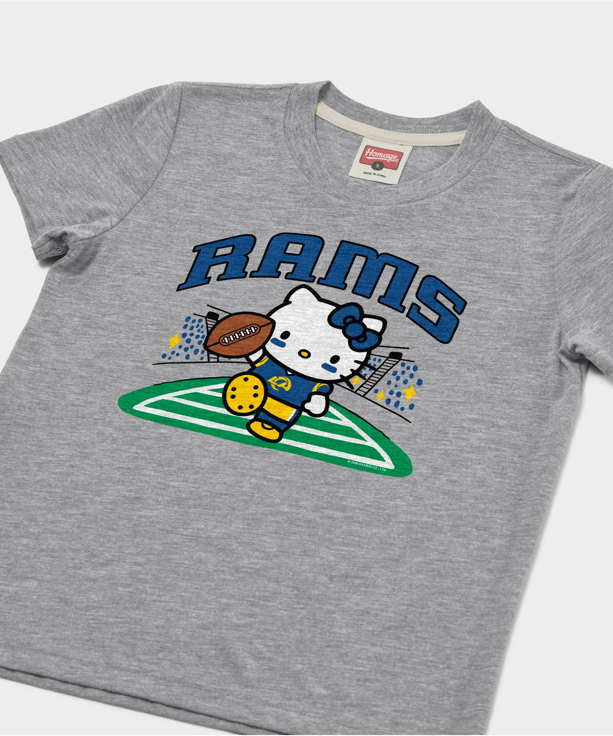 Youth Hello Kitty x Los Angeles Rams Touchdown