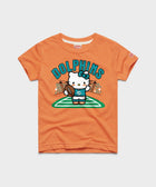 Youth Hello Kitty x Miami Dolphins Football