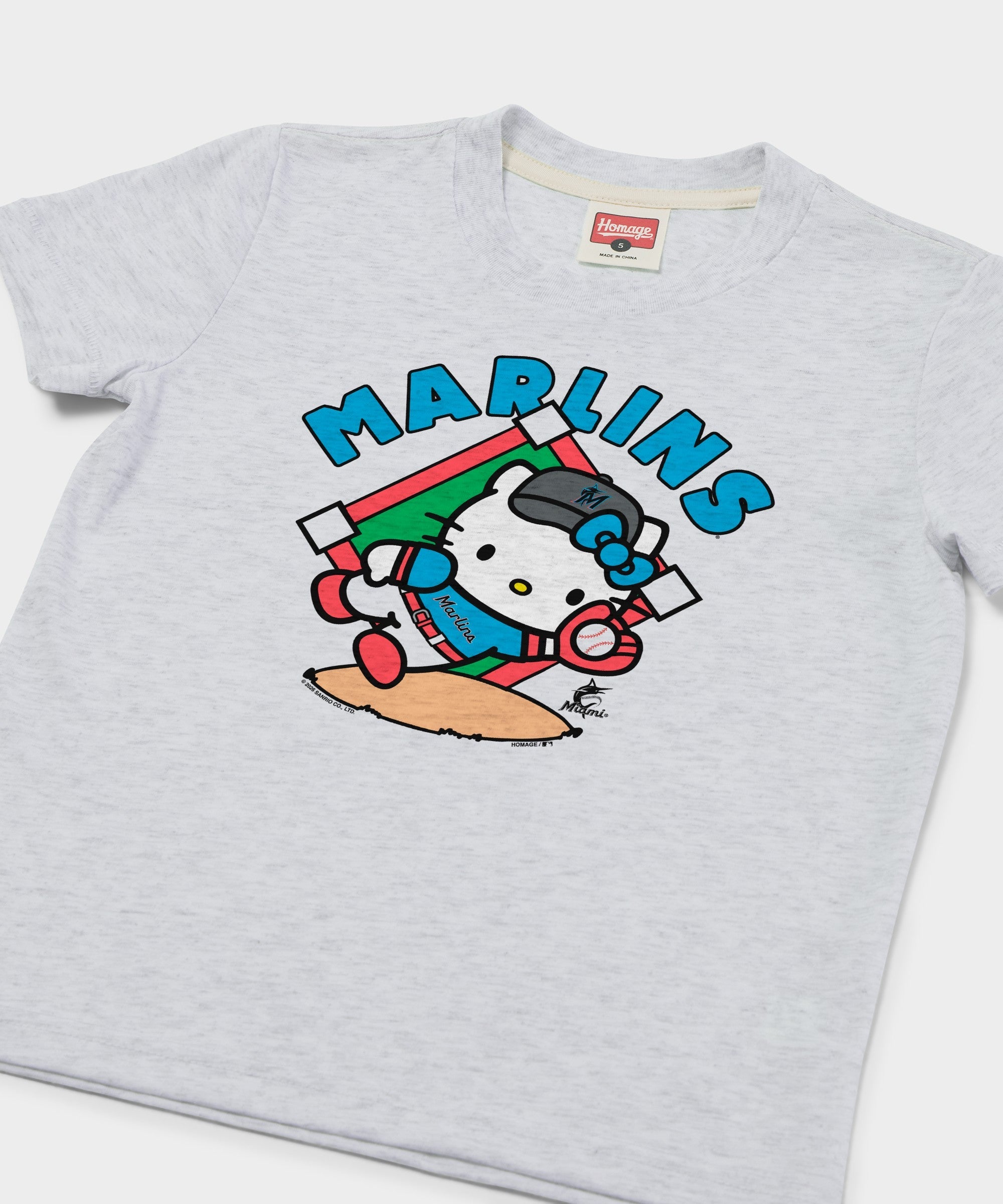 Youth Hello Kitty x Miami Marlins Catch