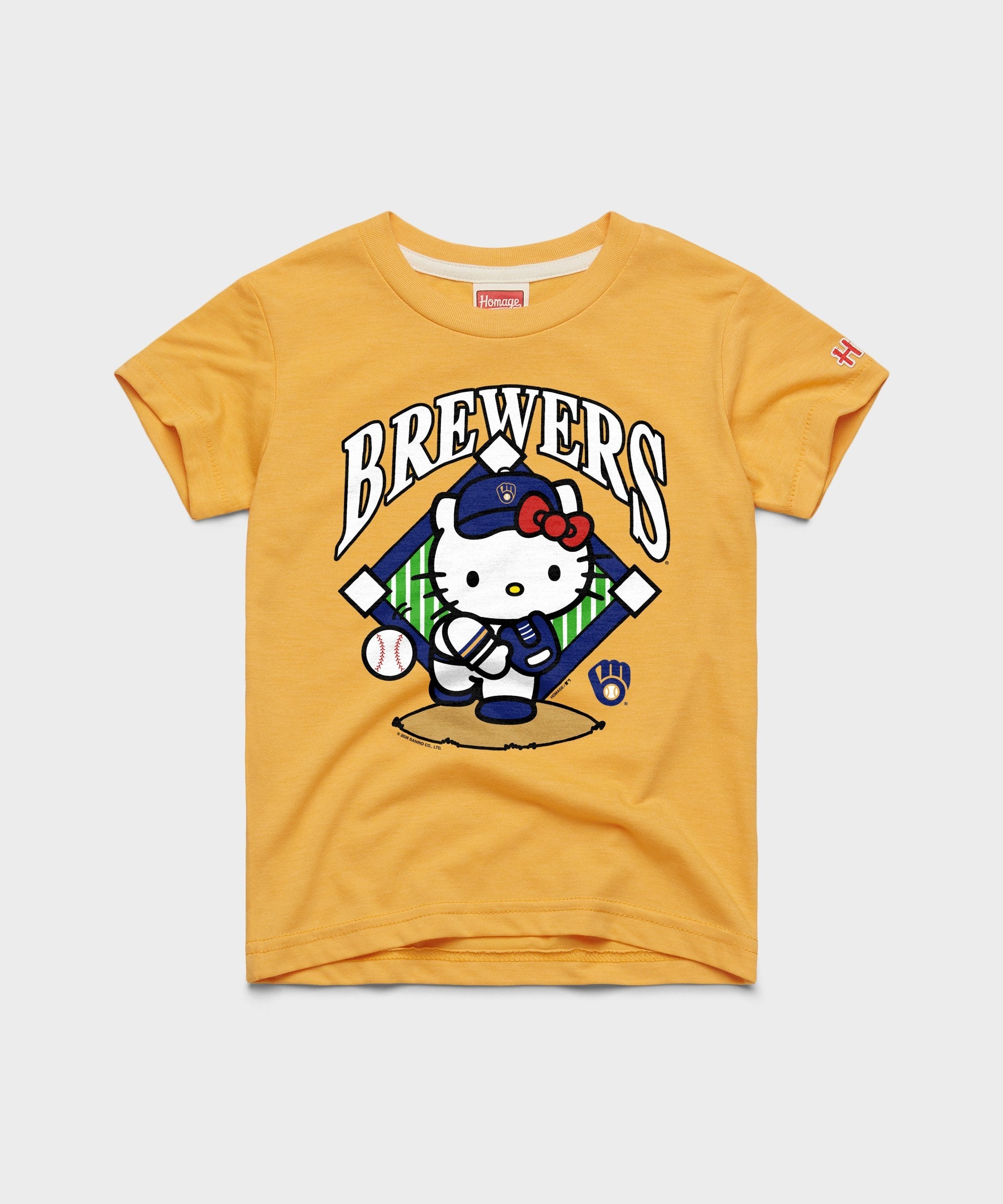 Youth Hello Kitty x Milwaukee Brewers Pitch