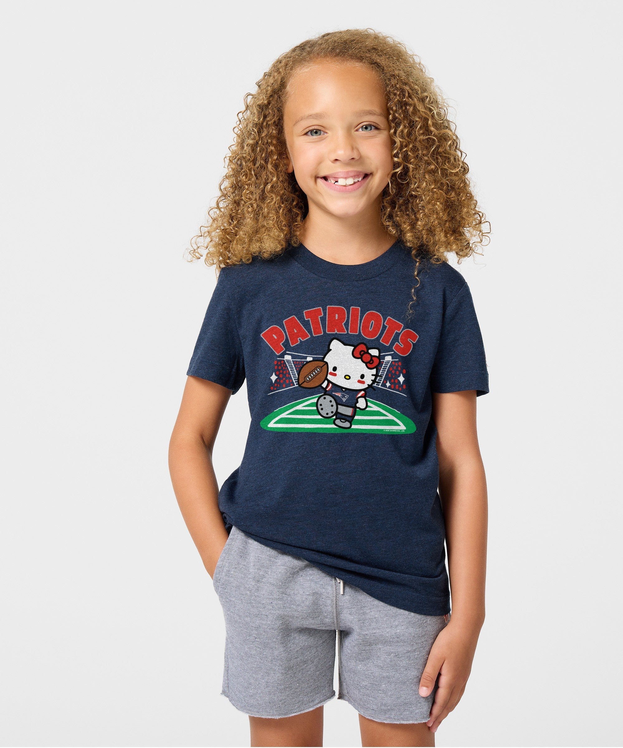 Youth Hello Kitty x New England Patriots Touchdown