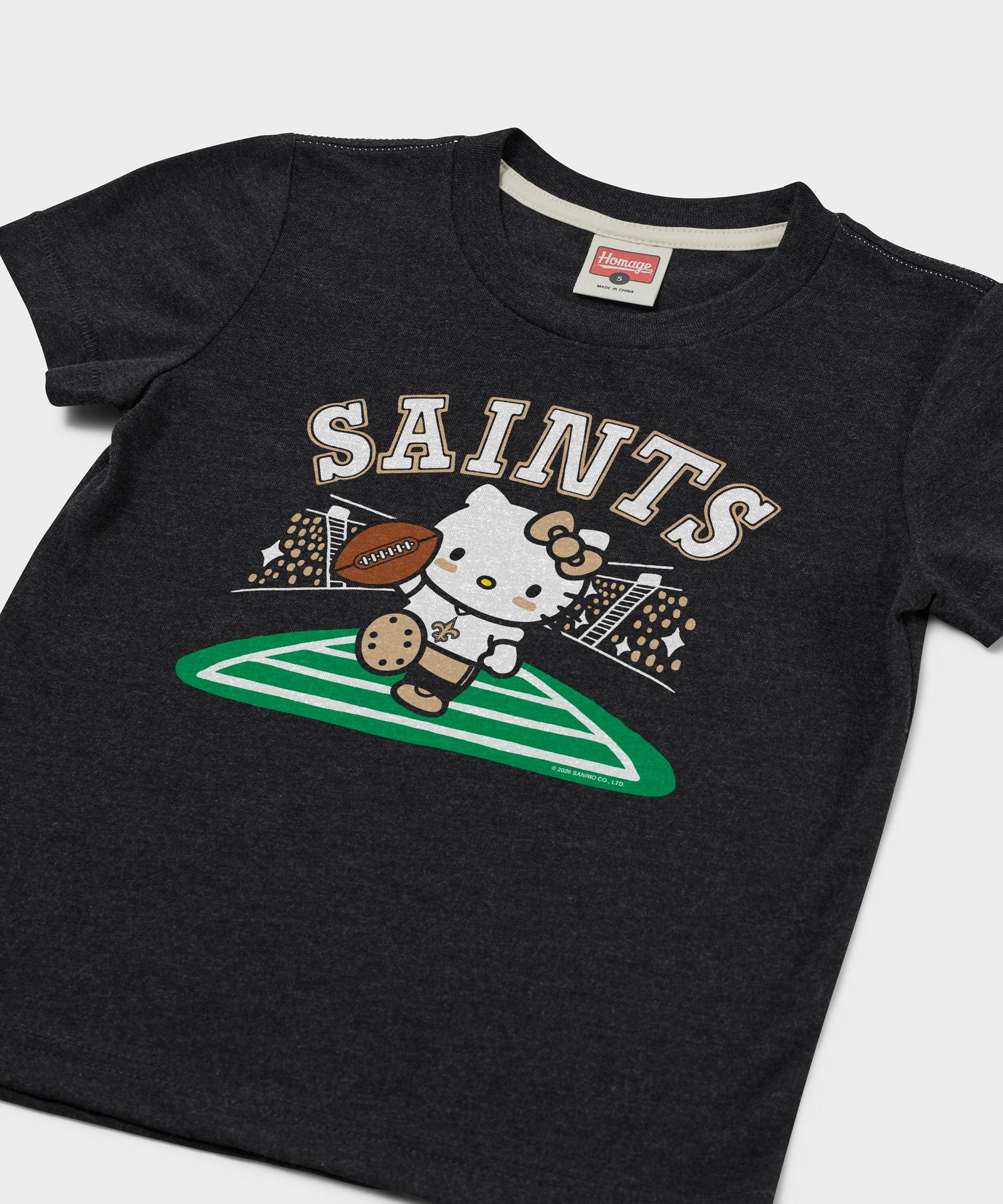 Youth Hello Kitty x New Orleans Saints Touchdown