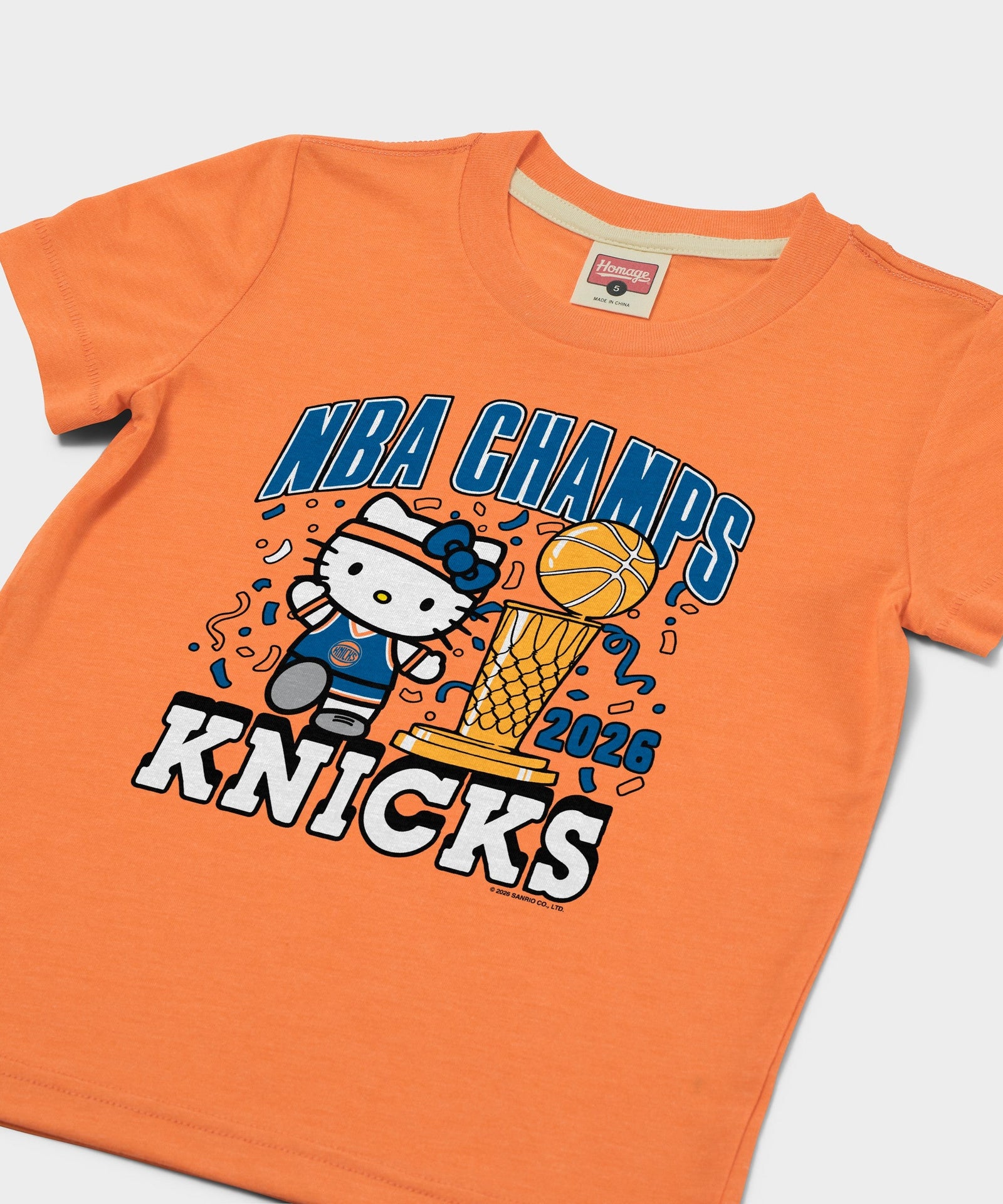 Youth Hello Kitty x New York Knicks NBA Champs 2026