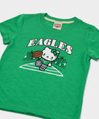 Youth Hello Kitty x Philadelphia Eagles Retro Touchdown