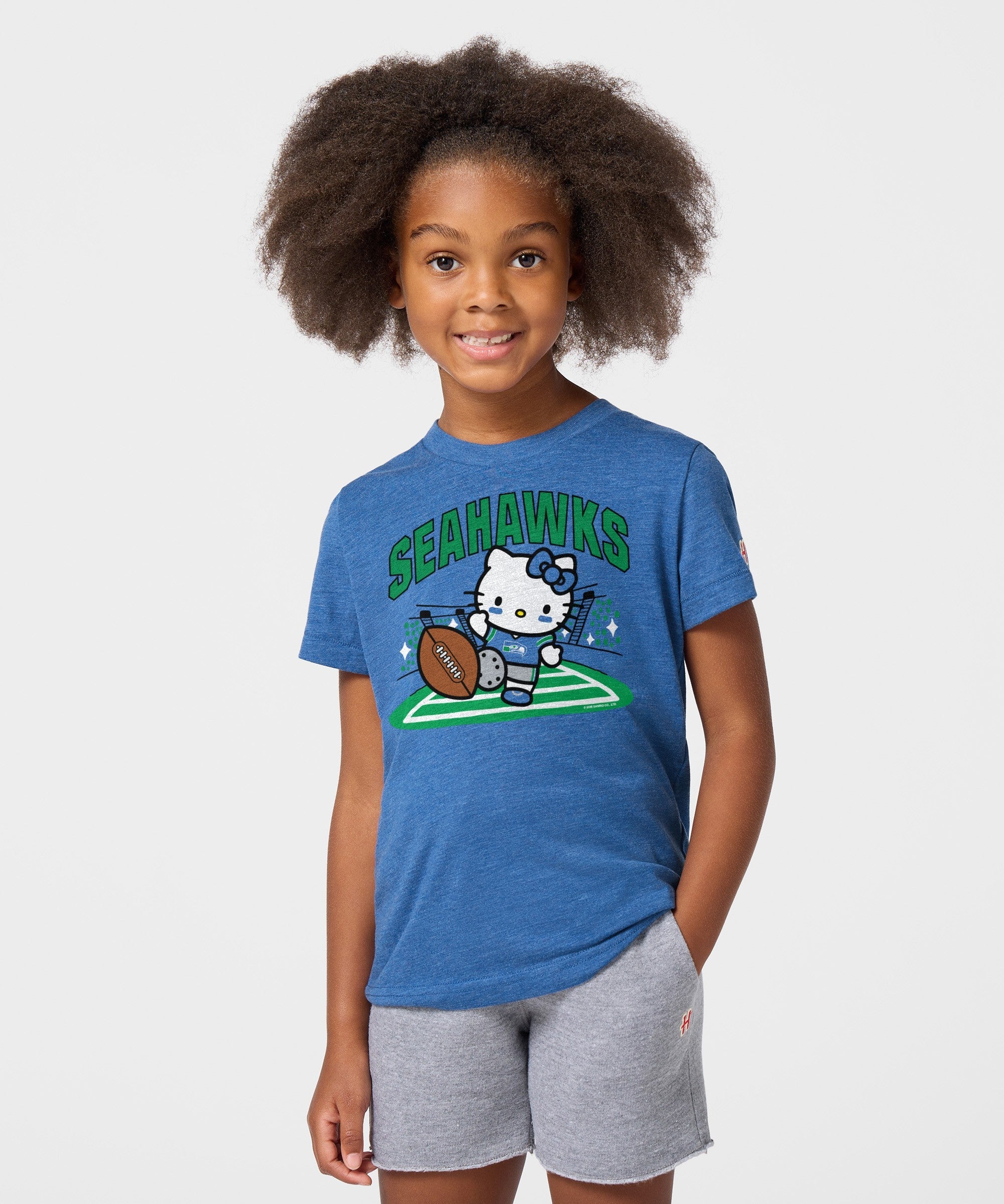 Youth Hello Kitty x Seattle Seahawks Retro Kickoff