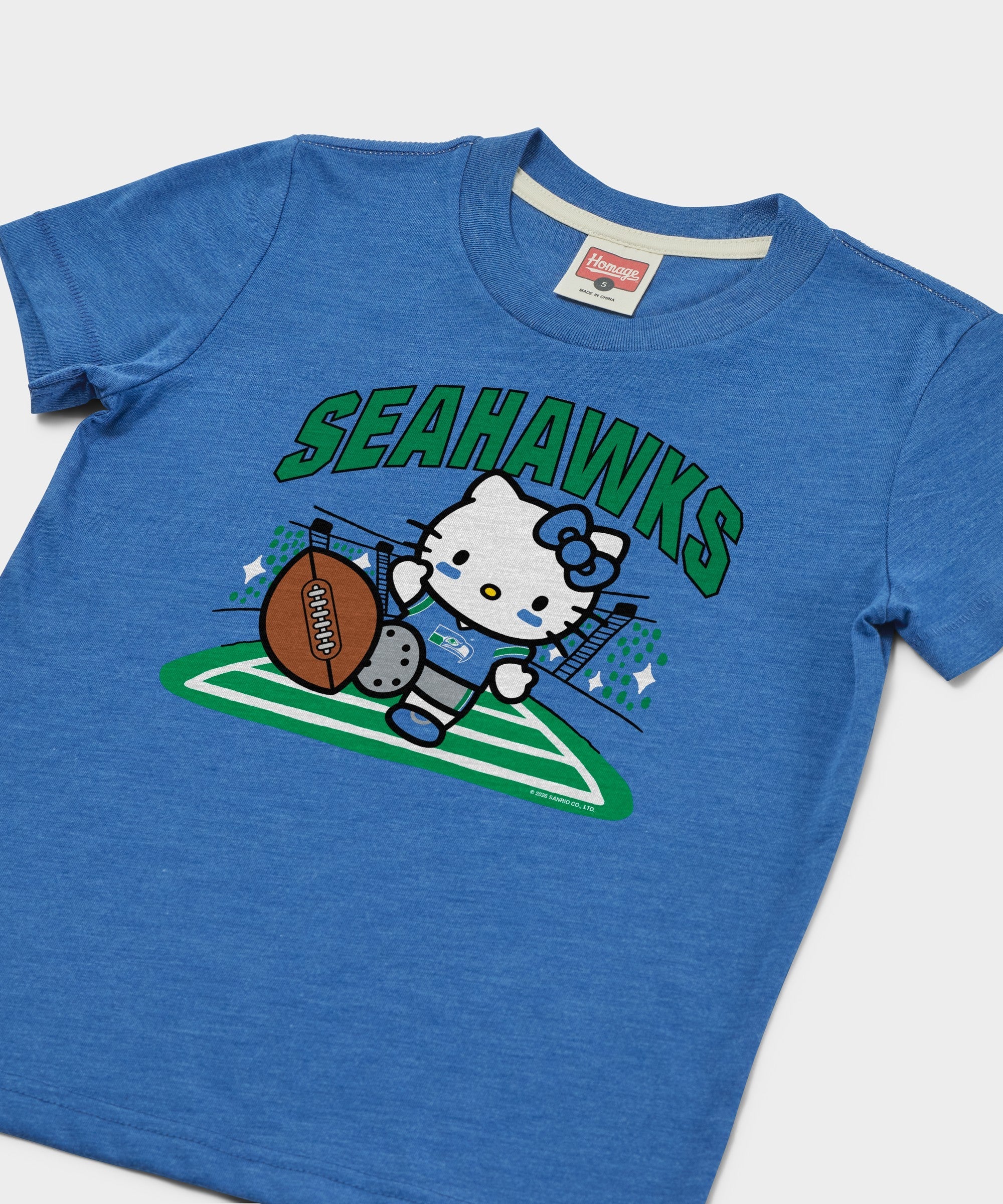Youth Hello Kitty x Seattle Seahawks Retro Kickoff