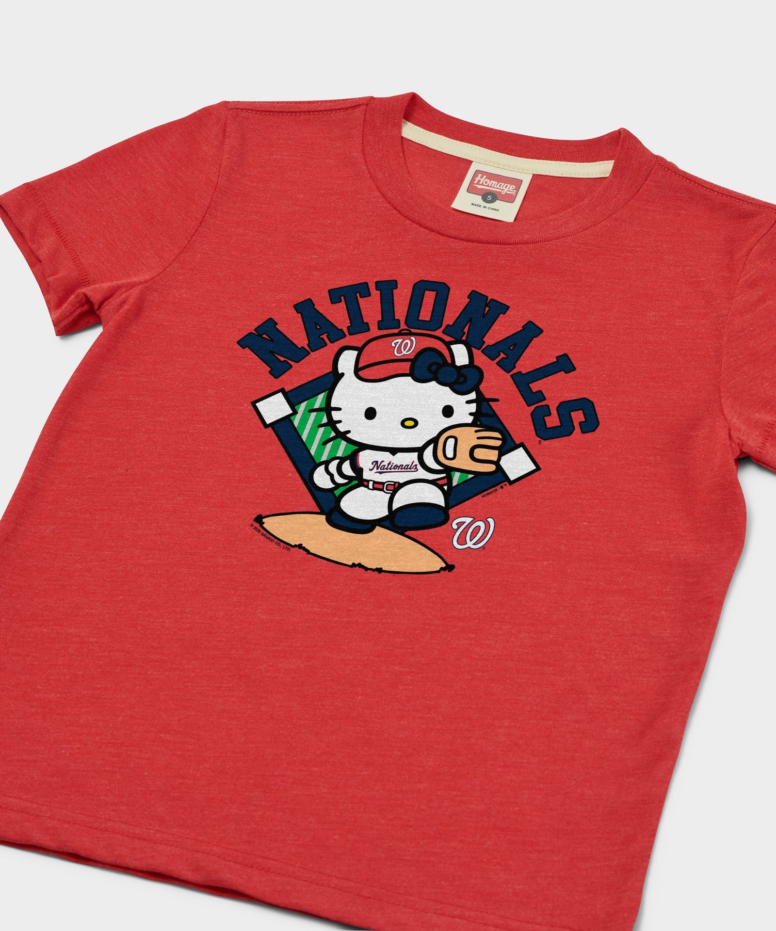 Youth Hello Kitty x Washington Nationals Throw