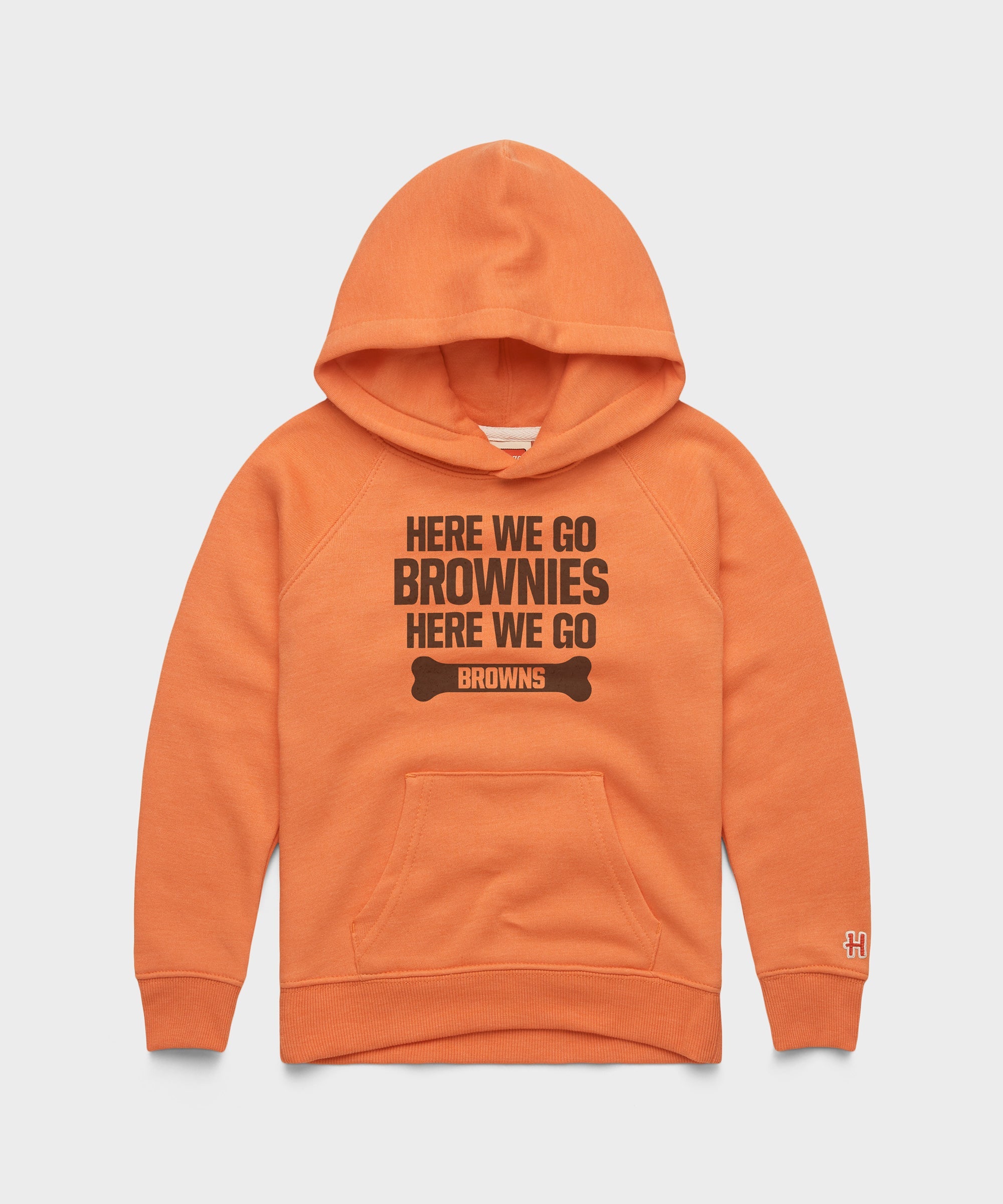 Youth Here We Go Brownies Here We Go Hoodie