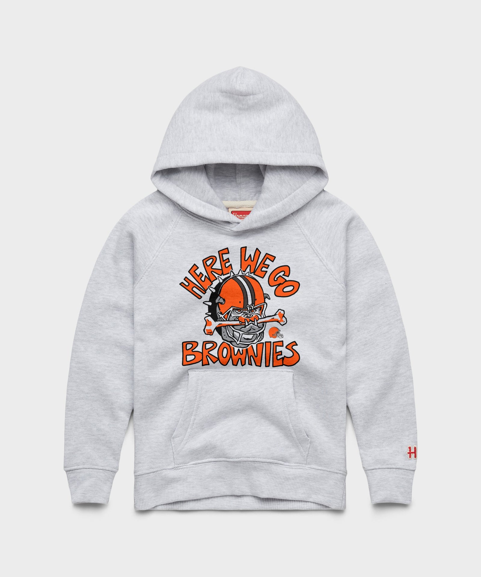 Youth Here We Go Brownies Hoodie
