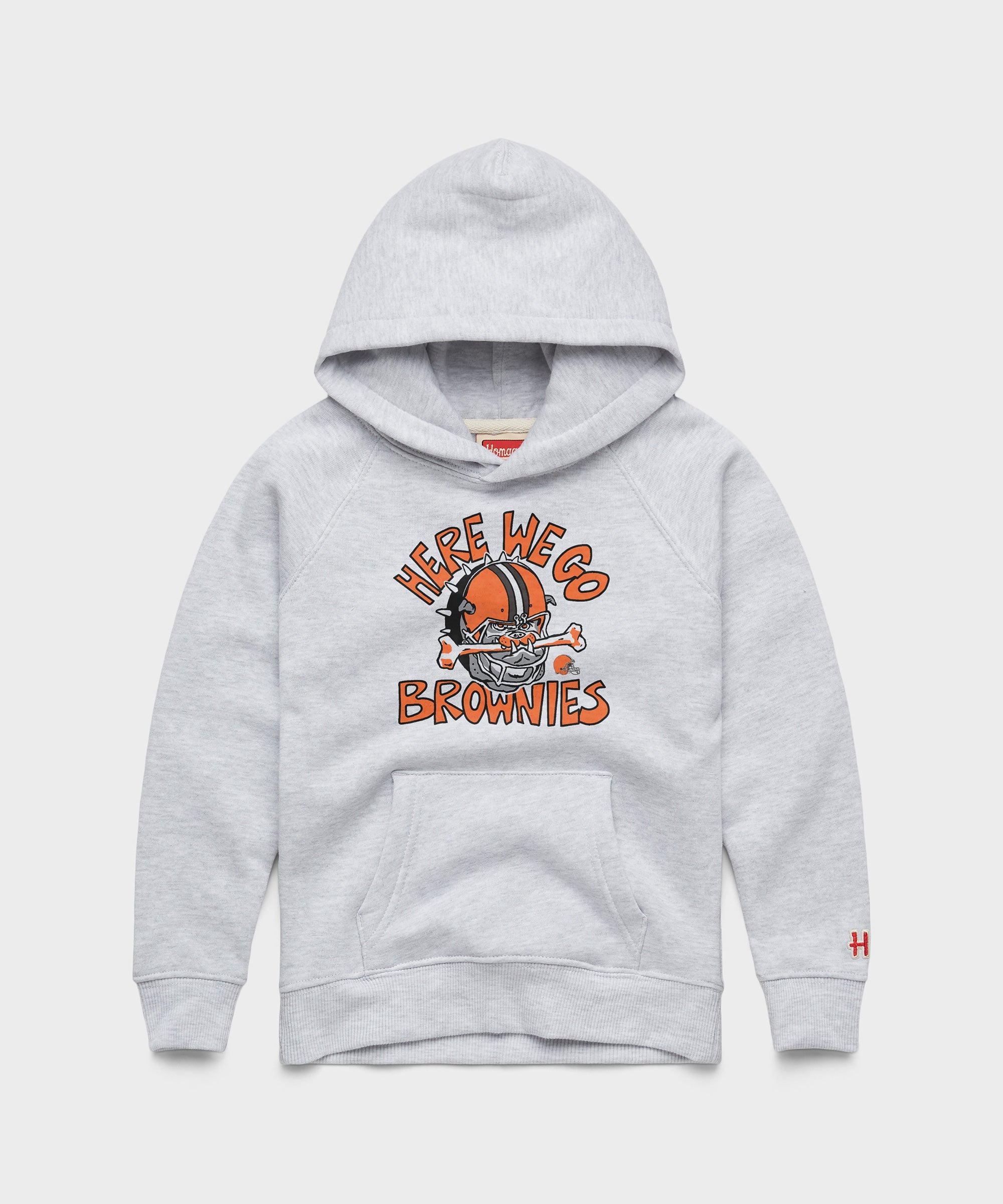 Youth Here We Go Brownies Hoodie