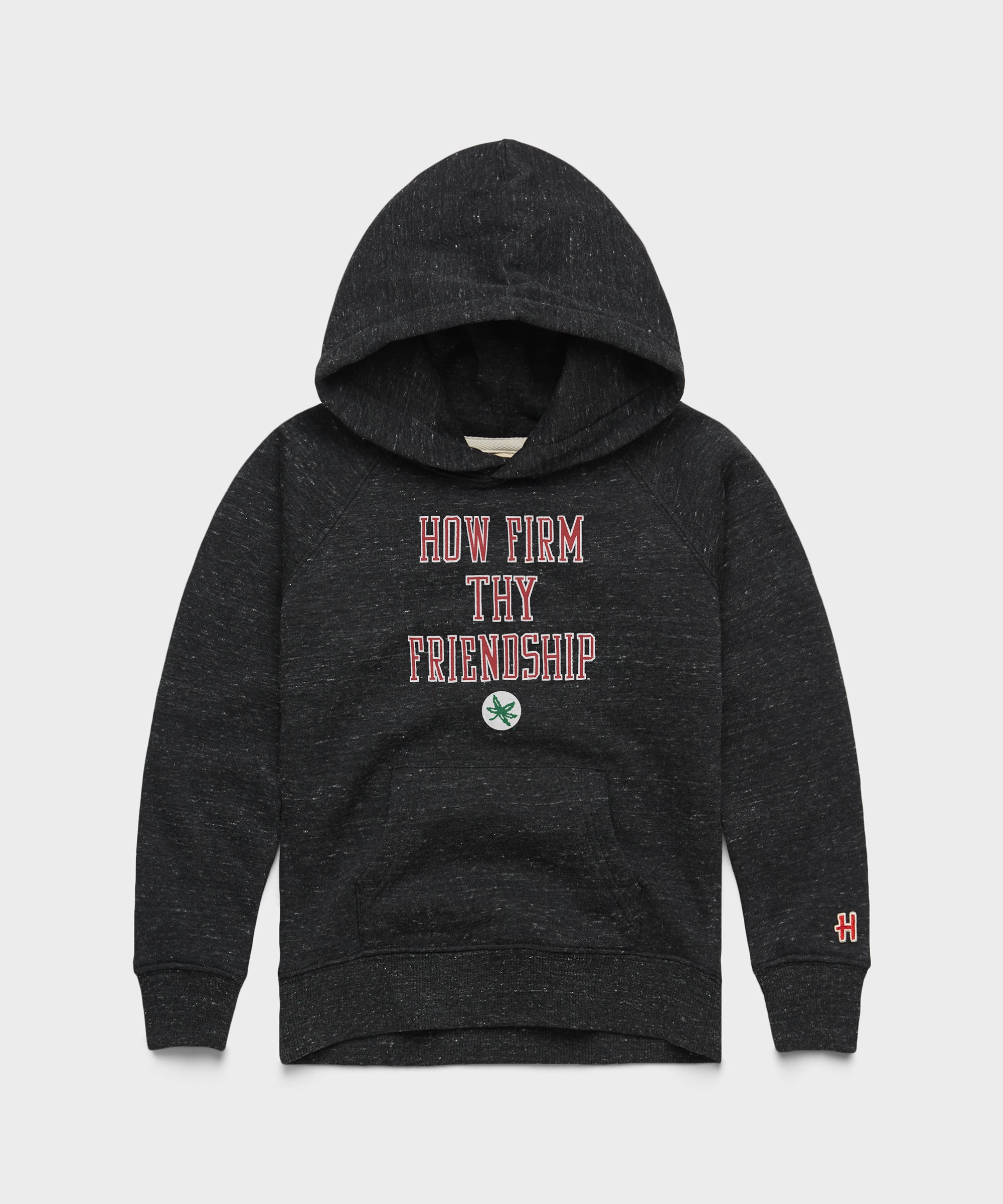 Youth How Firm Buckeye Leaf Hoodie