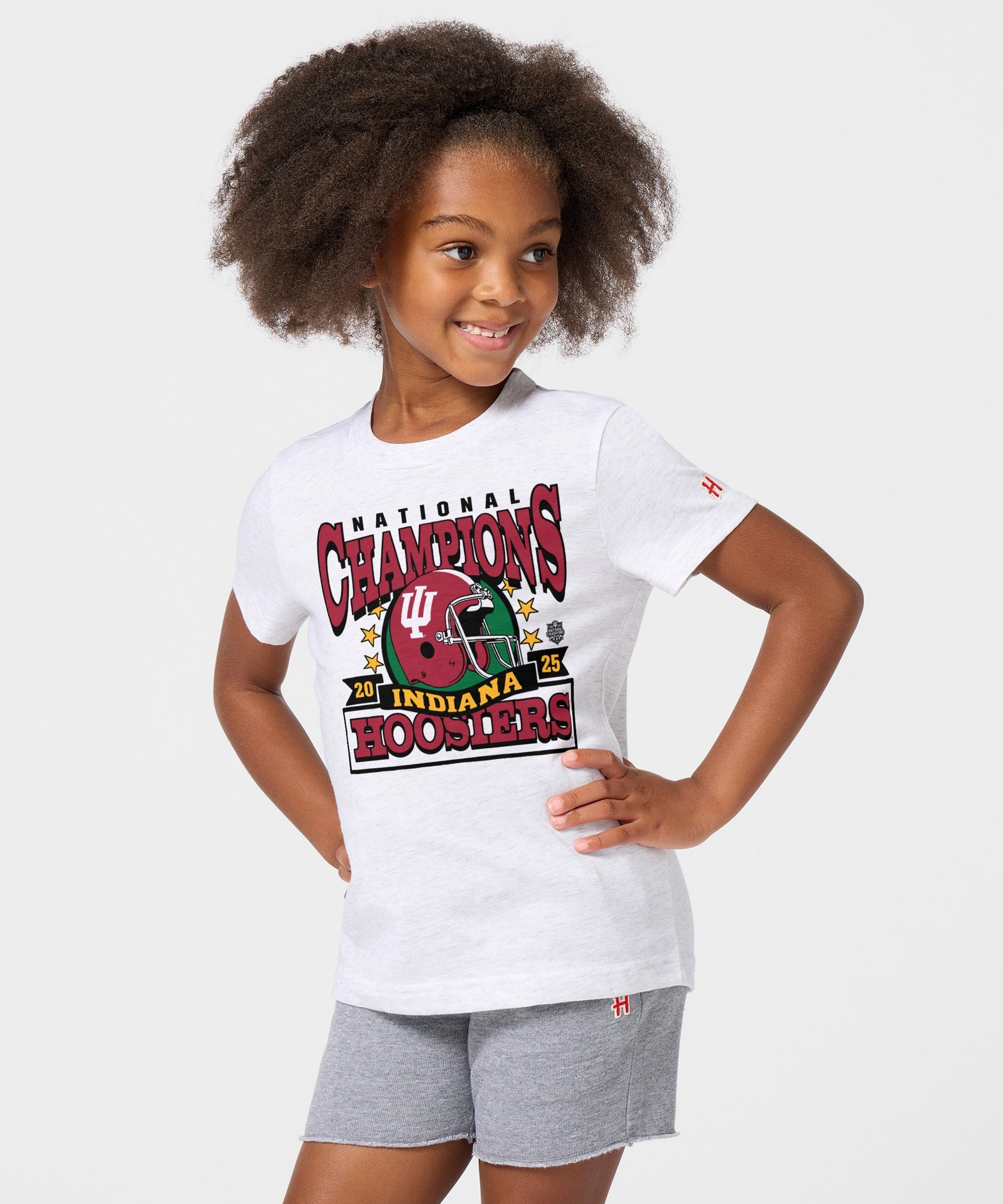 Youth Indiana Hoosiers 2025 National Champions Helmet