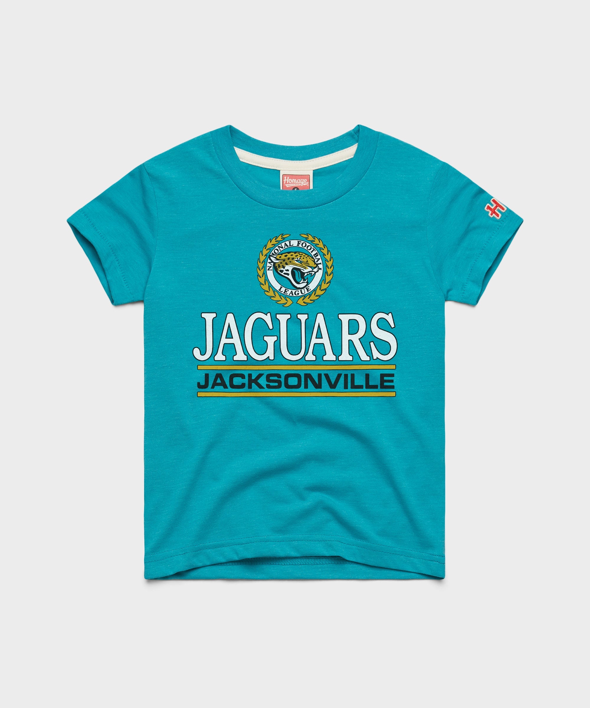 Youth Jacksonville Jaguars Crest Teal