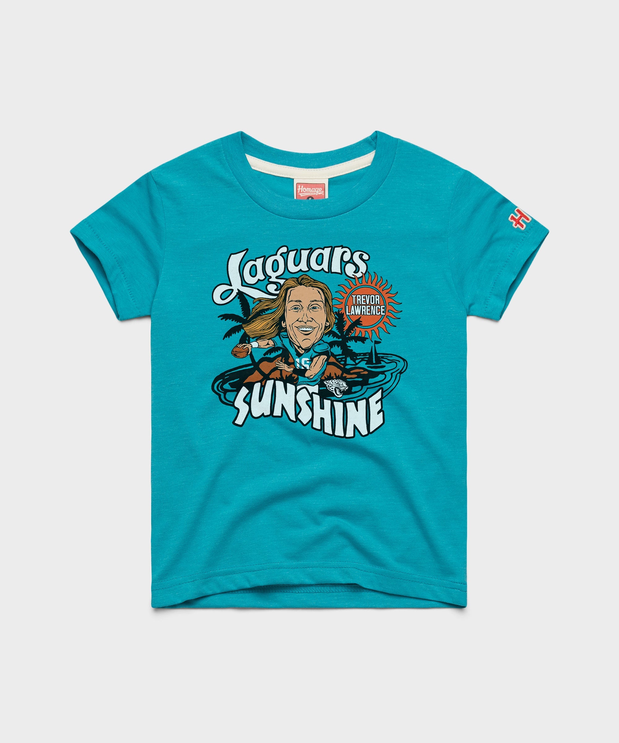 Youth Jacksonville Jaguars Trevor Lawrence Teal