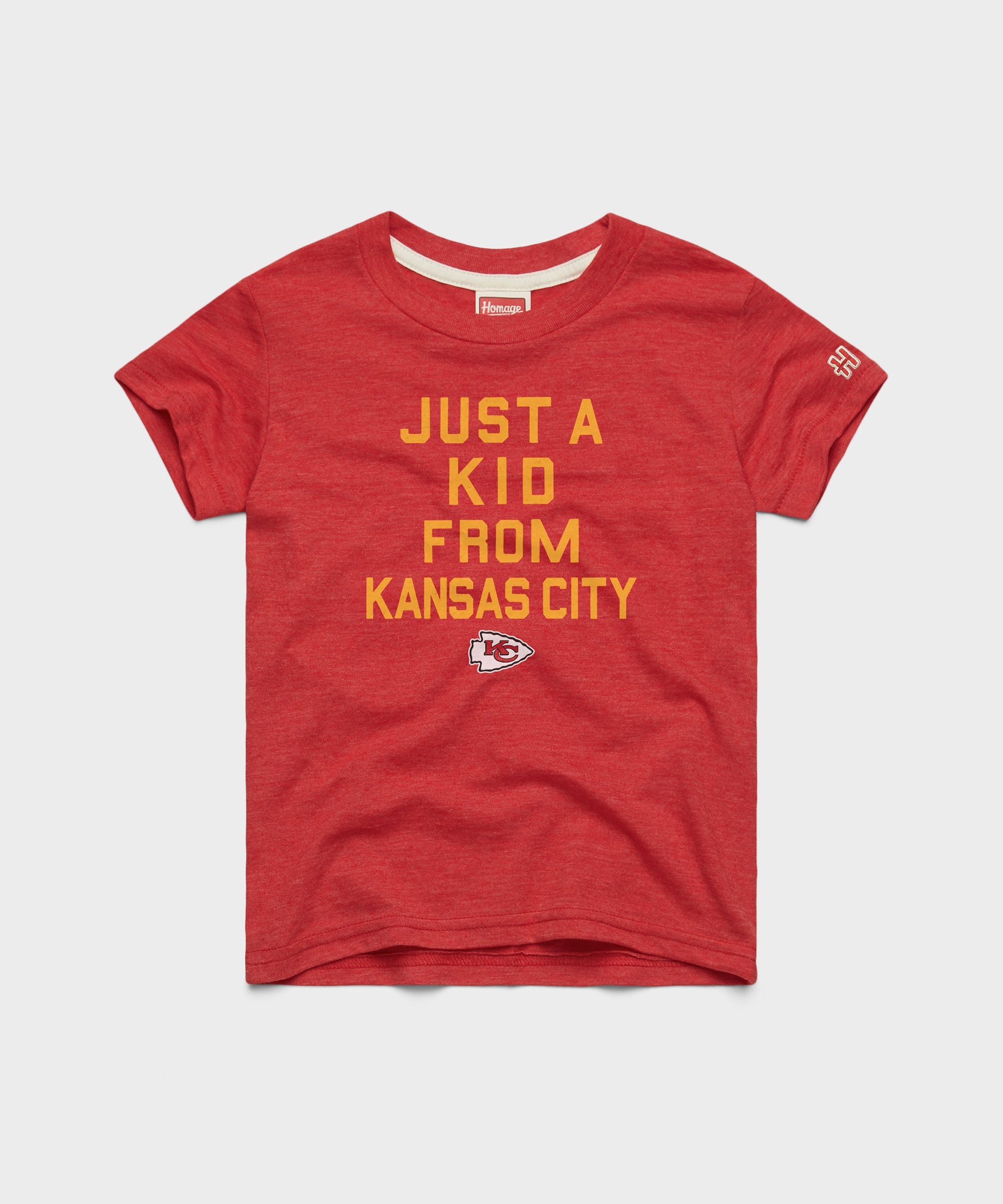 Youth Kansas City Chiefs Just A Kid From Kansas City