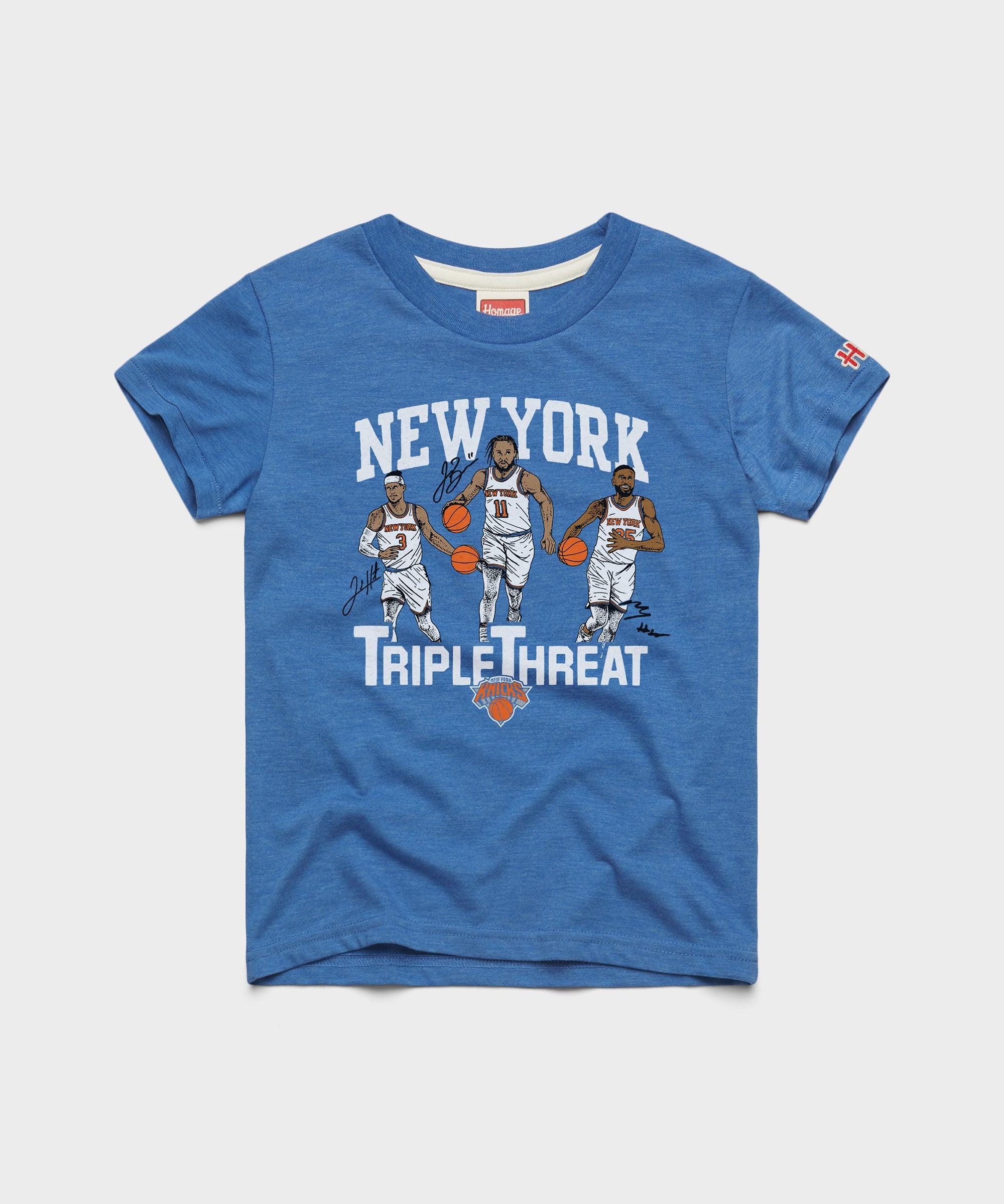 Youth Knicks Triple Threat Hart Brunson Bridges