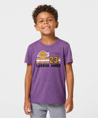 Youth Lakers LeBron James Signature Jersey