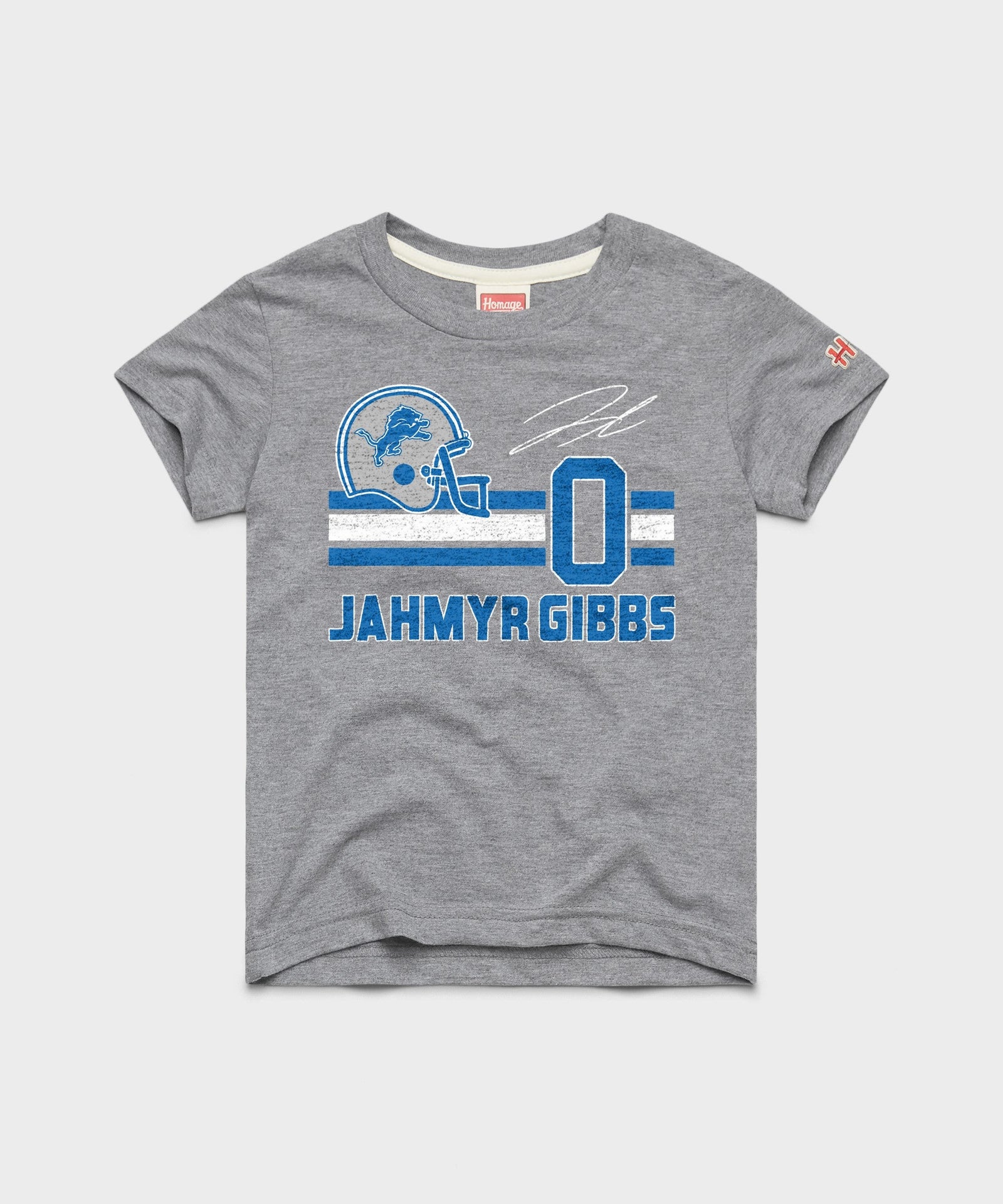 Youth Lions Jahmyr Gibbs Signature Jersey