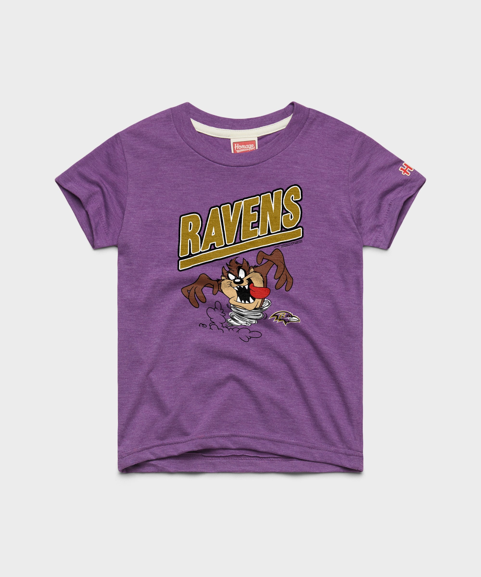 Youth Looney Tunes Taz X Baltimore Ravens