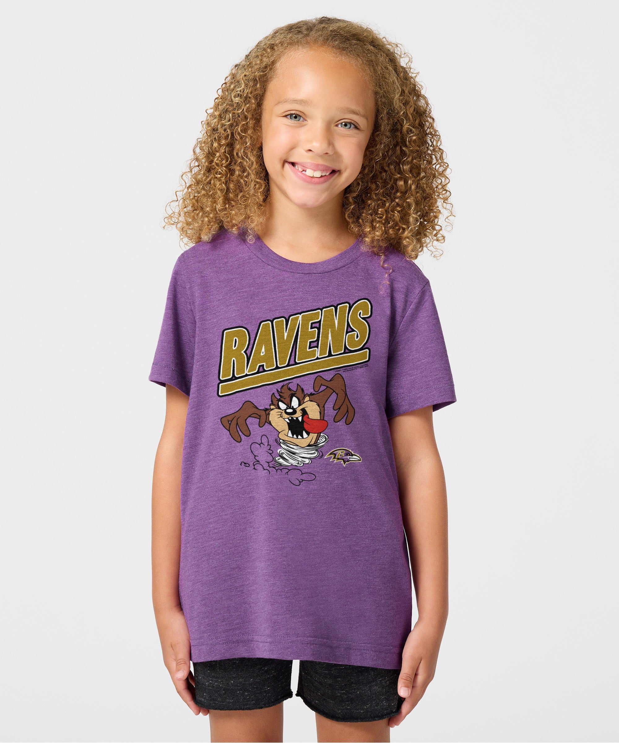 Youth Looney Tunes Taz X Baltimore Ravens