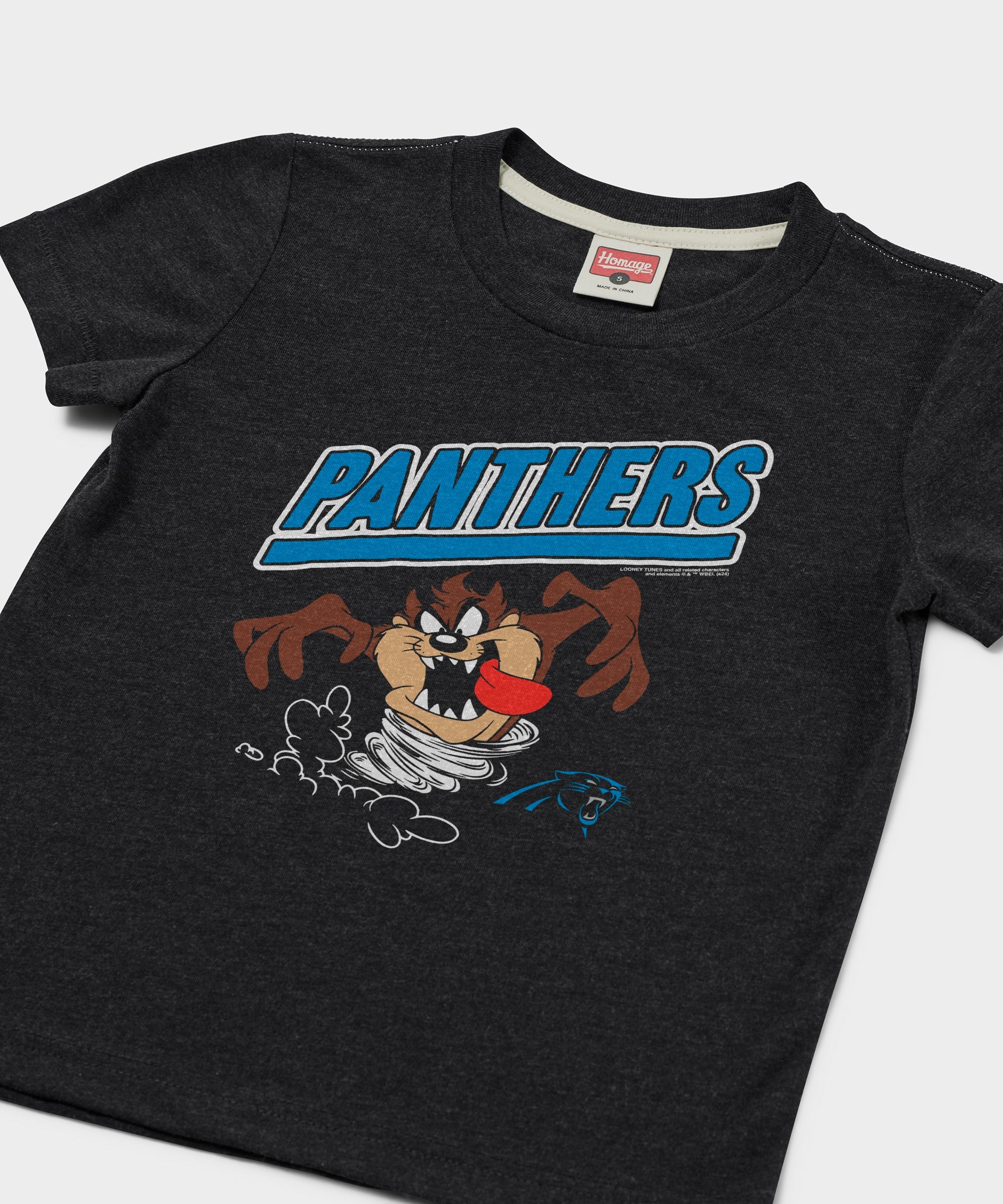 Youth Looney Tunes Taz X Carolina Panthers