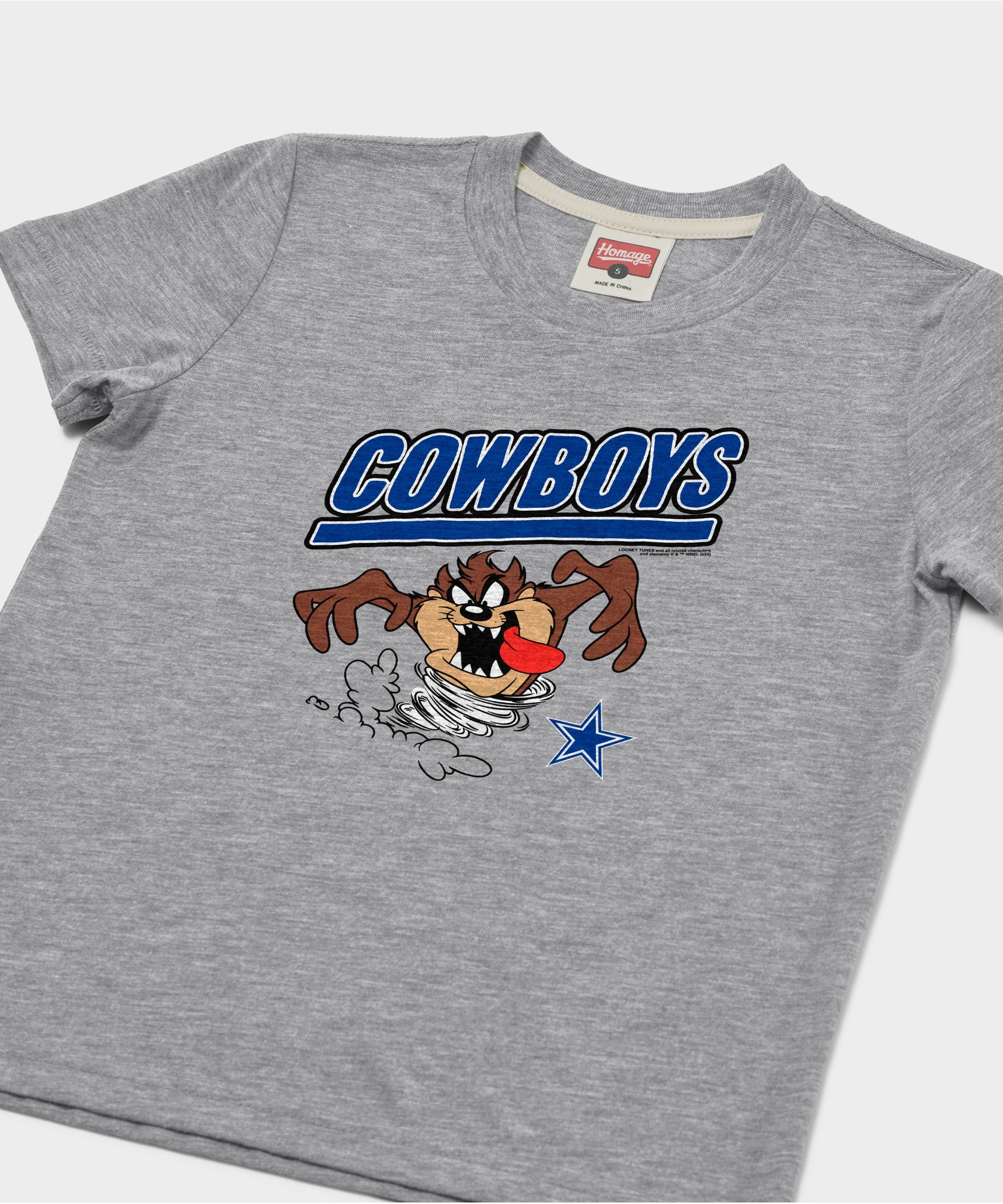 Youth Looney Tunes Taz X Dallas Cowboys