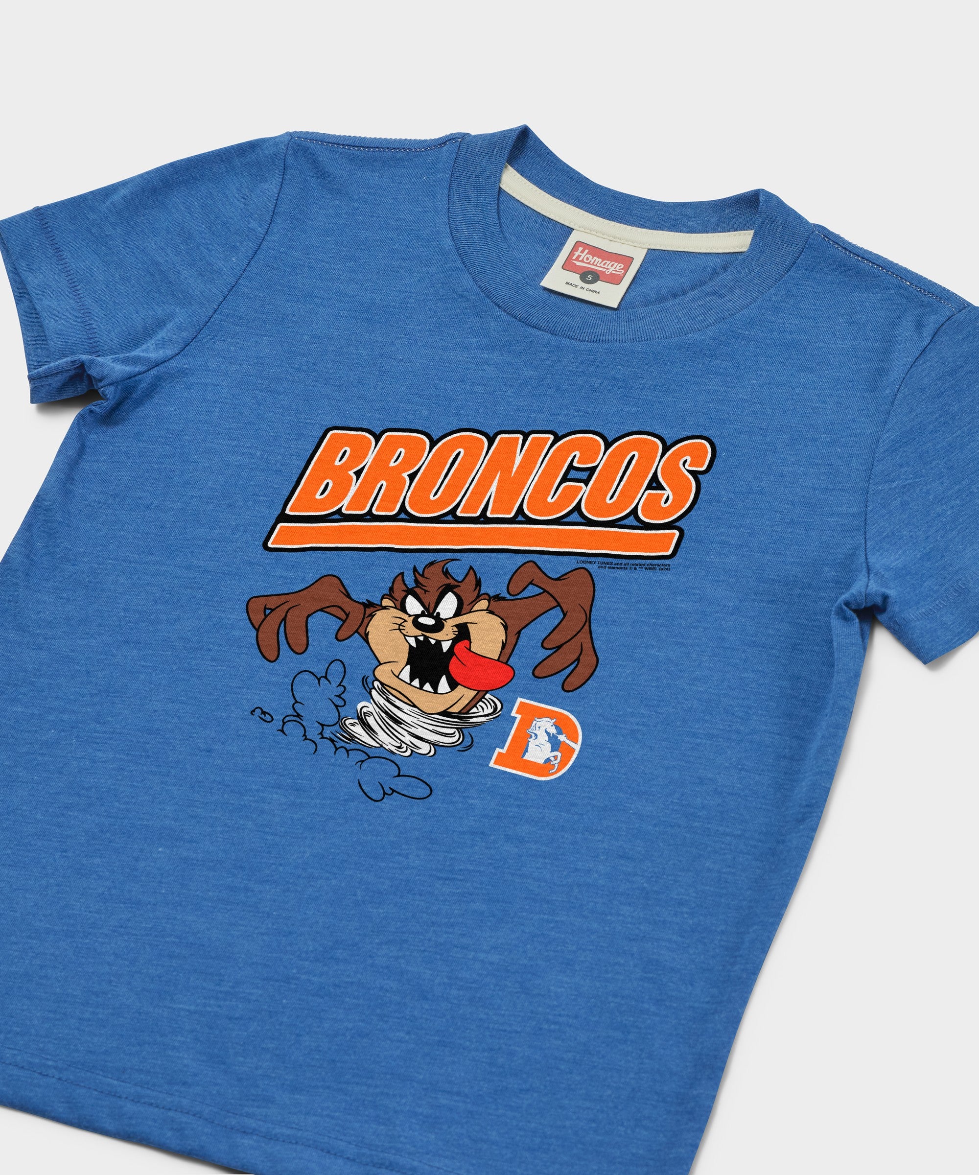 Youth Looney Tunes Taz X Denver Broncos