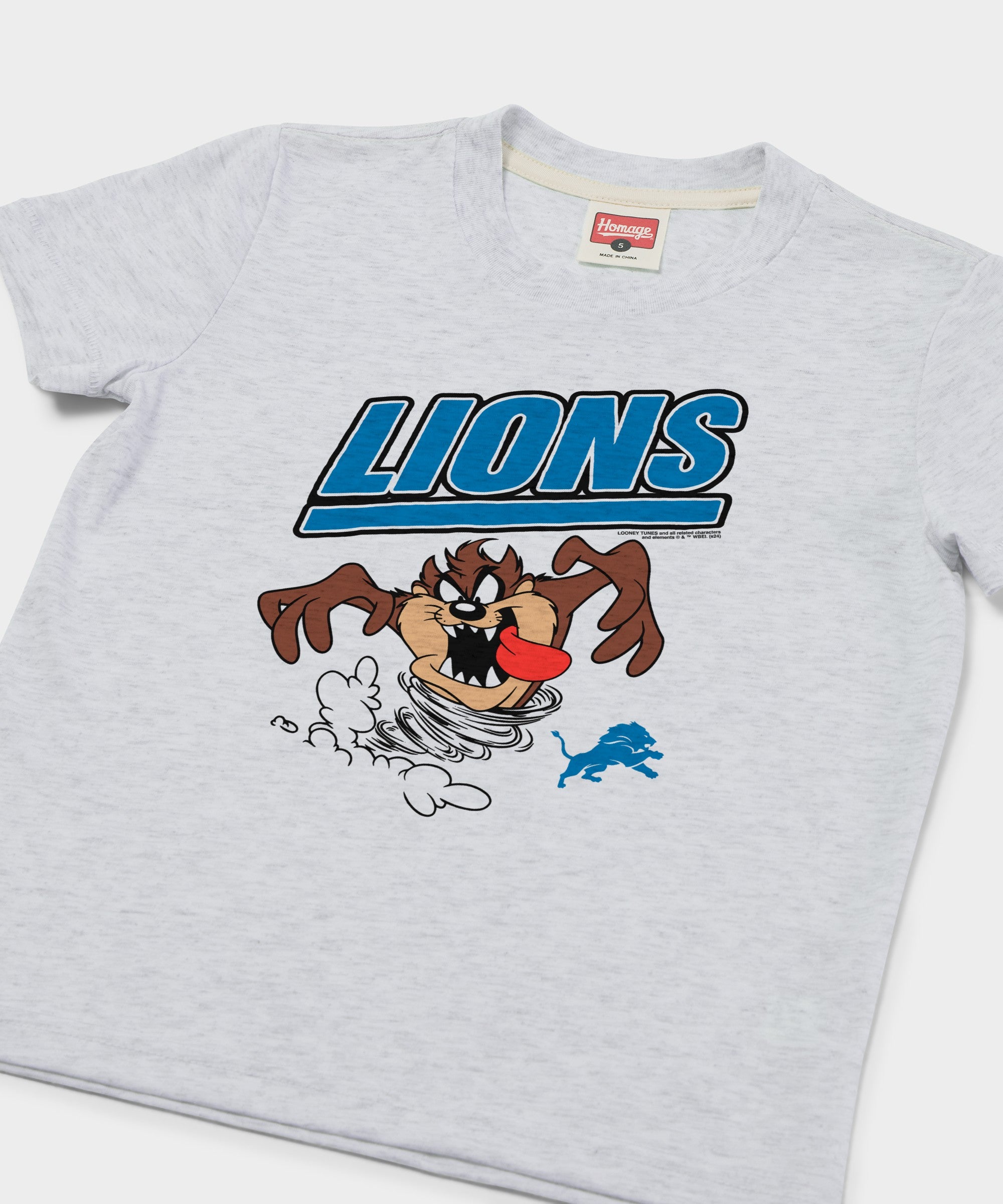 Youth Looney Tunes Taz X Detroit Lions
