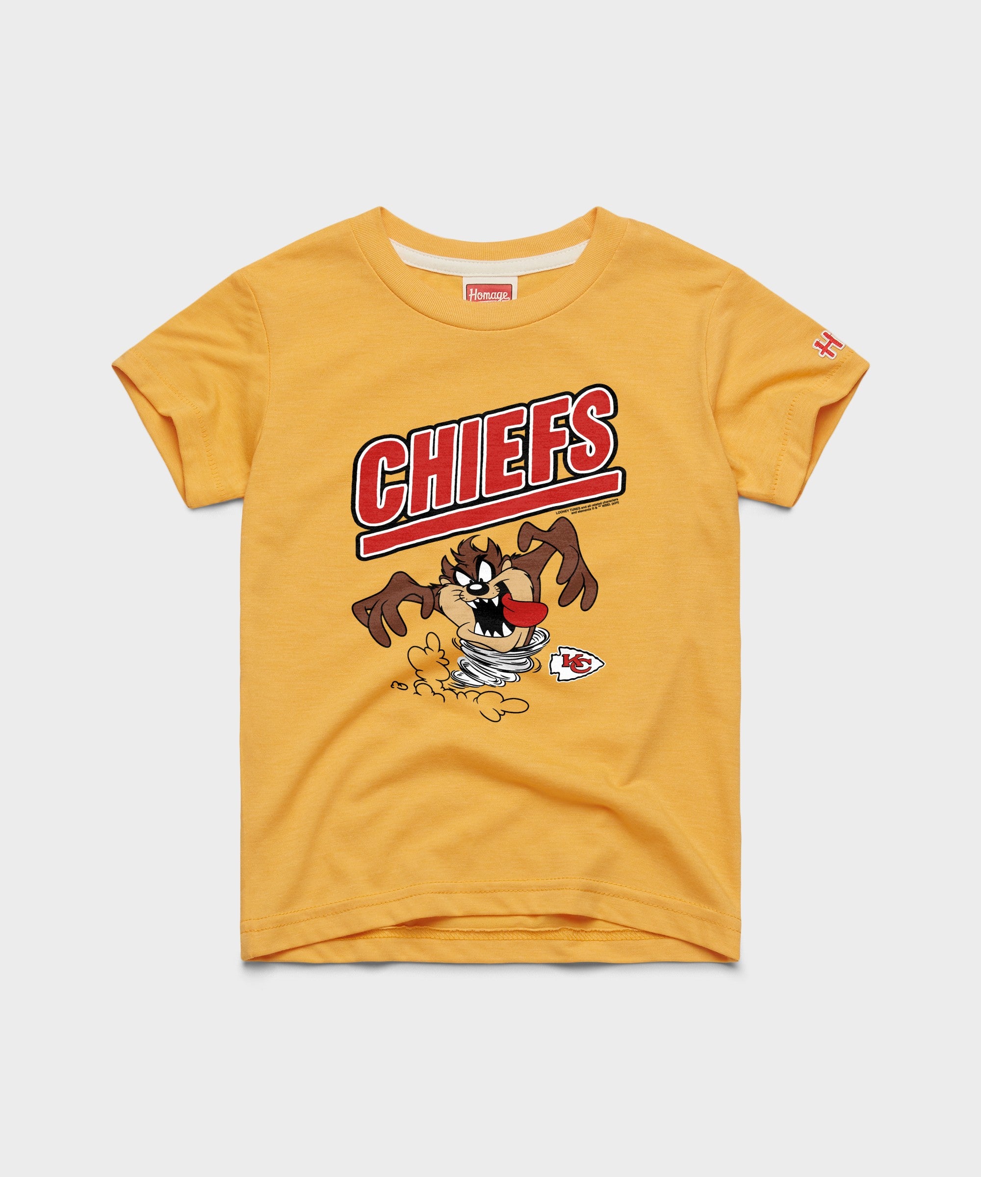 Youth Looney Tunes Taz X Kansas City Chiefs