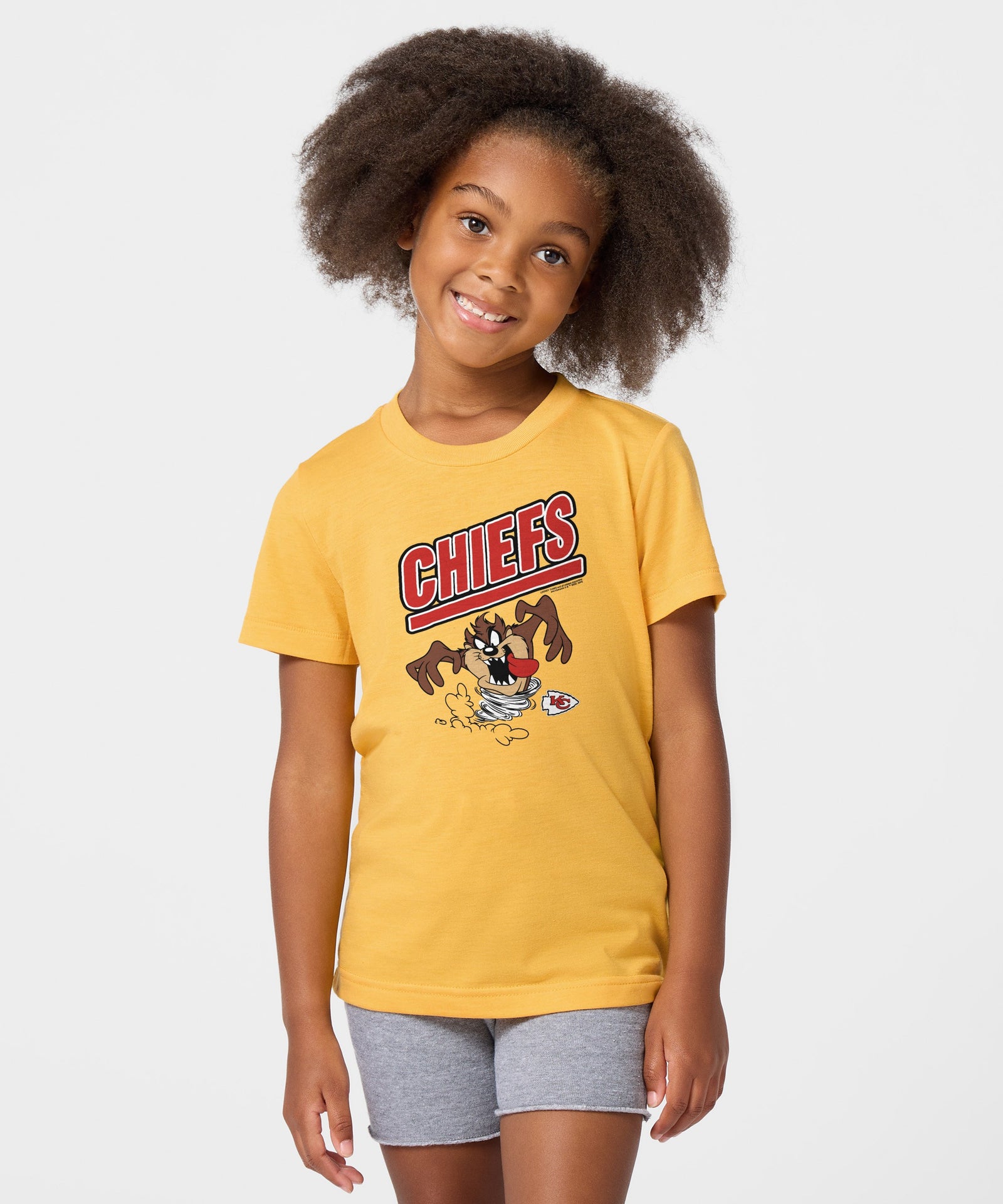 Youth Looney Tunes Taz X Kansas City Chiefs