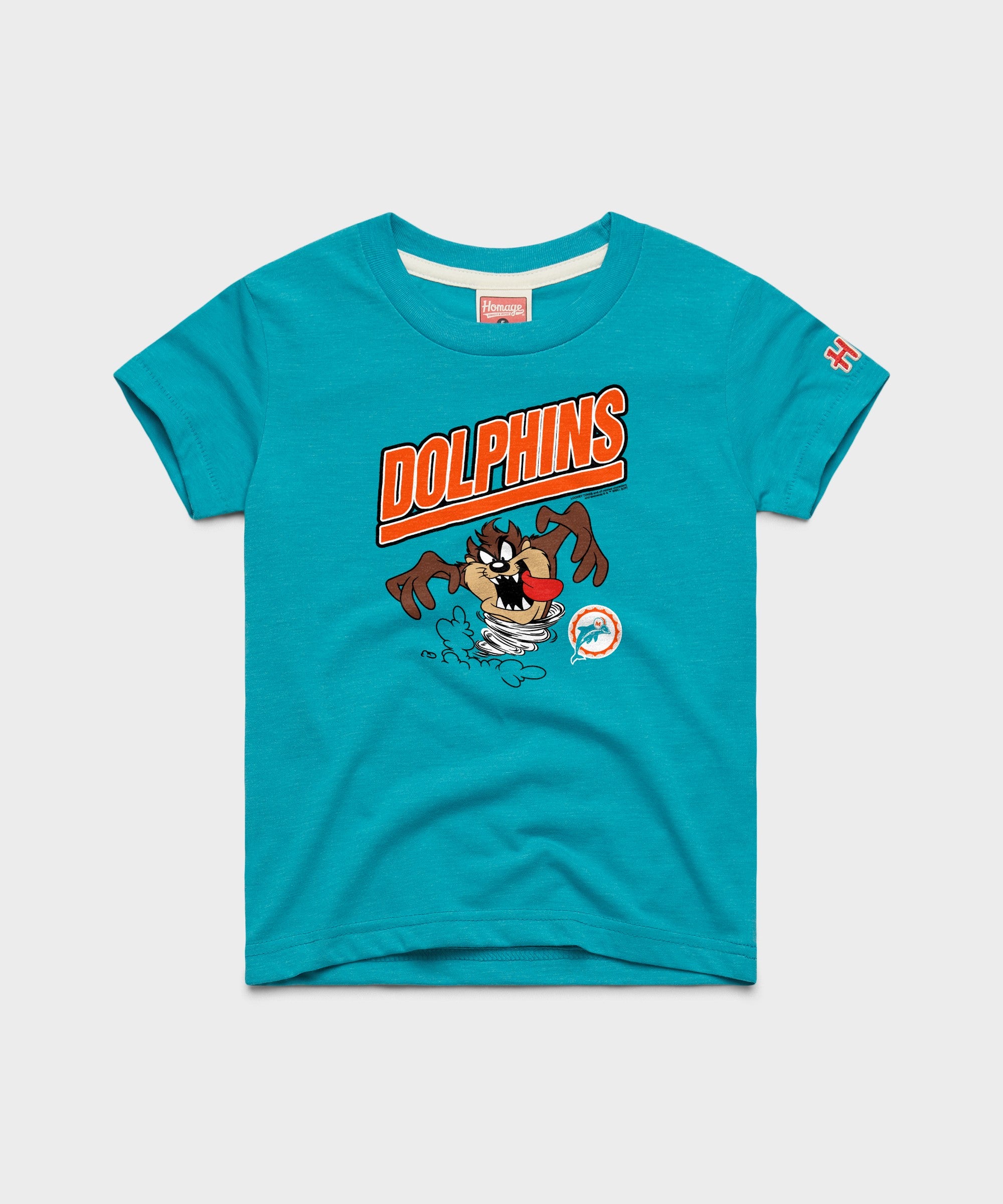 Youth Looney Tunes Taz X Miami Dolphins