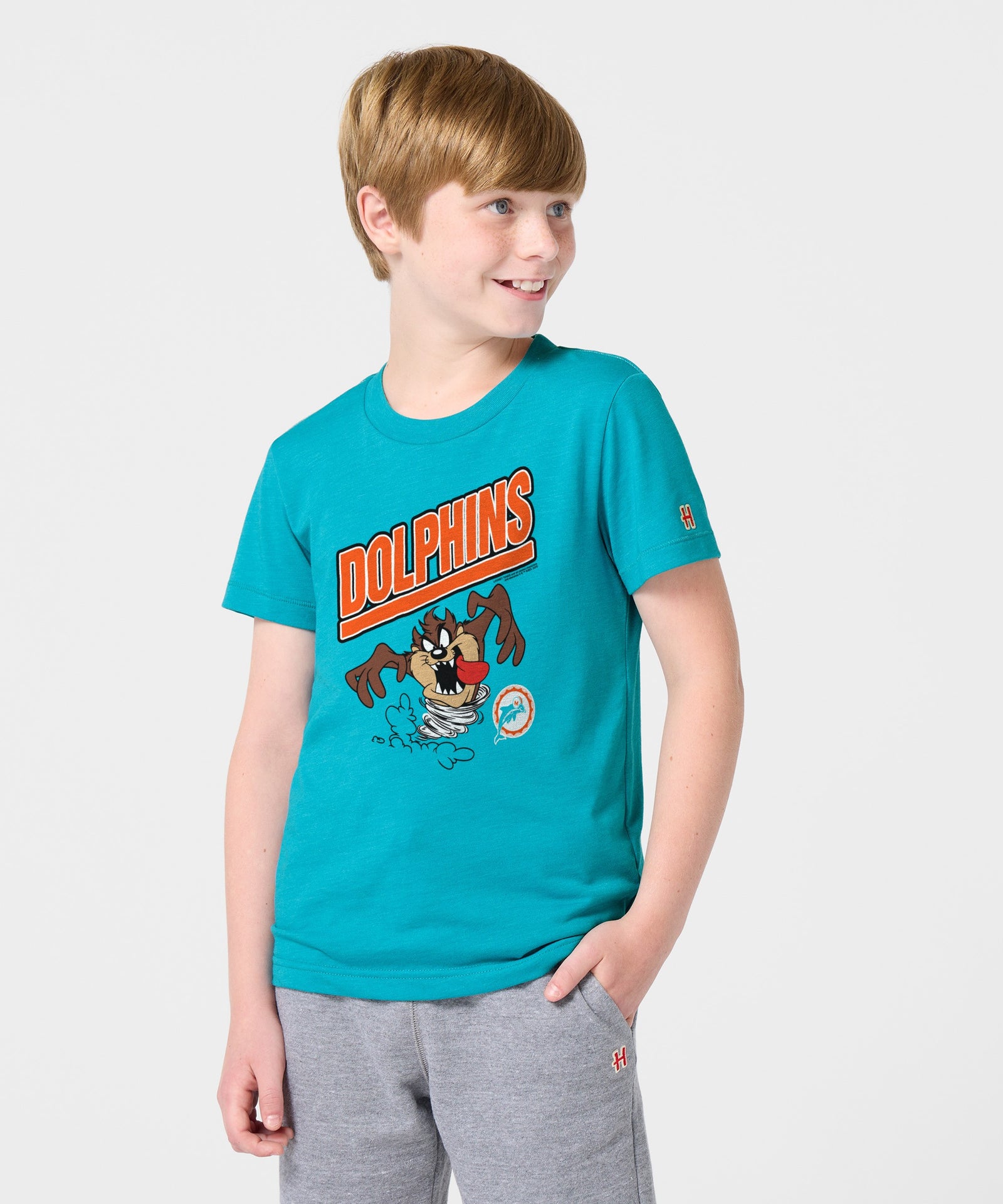 Youth Looney Tunes Taz X Miami Dolphins