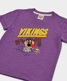 Youth Looney Tunes Taz X Minnesota Vikings