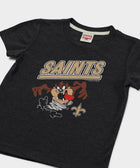 Youth Looney Tunes Taz X New Orleans Saints
