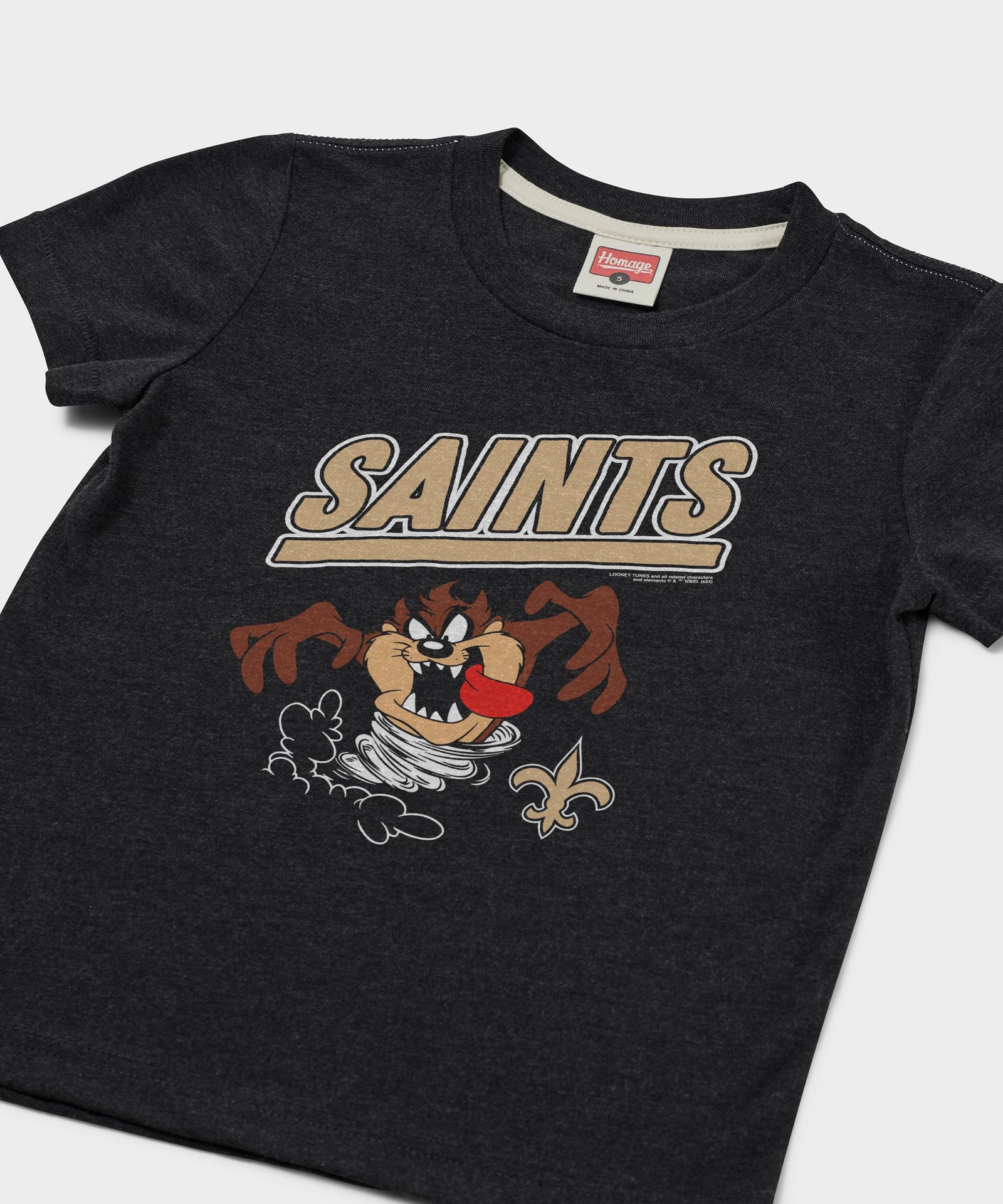 Youth Looney Tunes Taz X New Orleans Saints