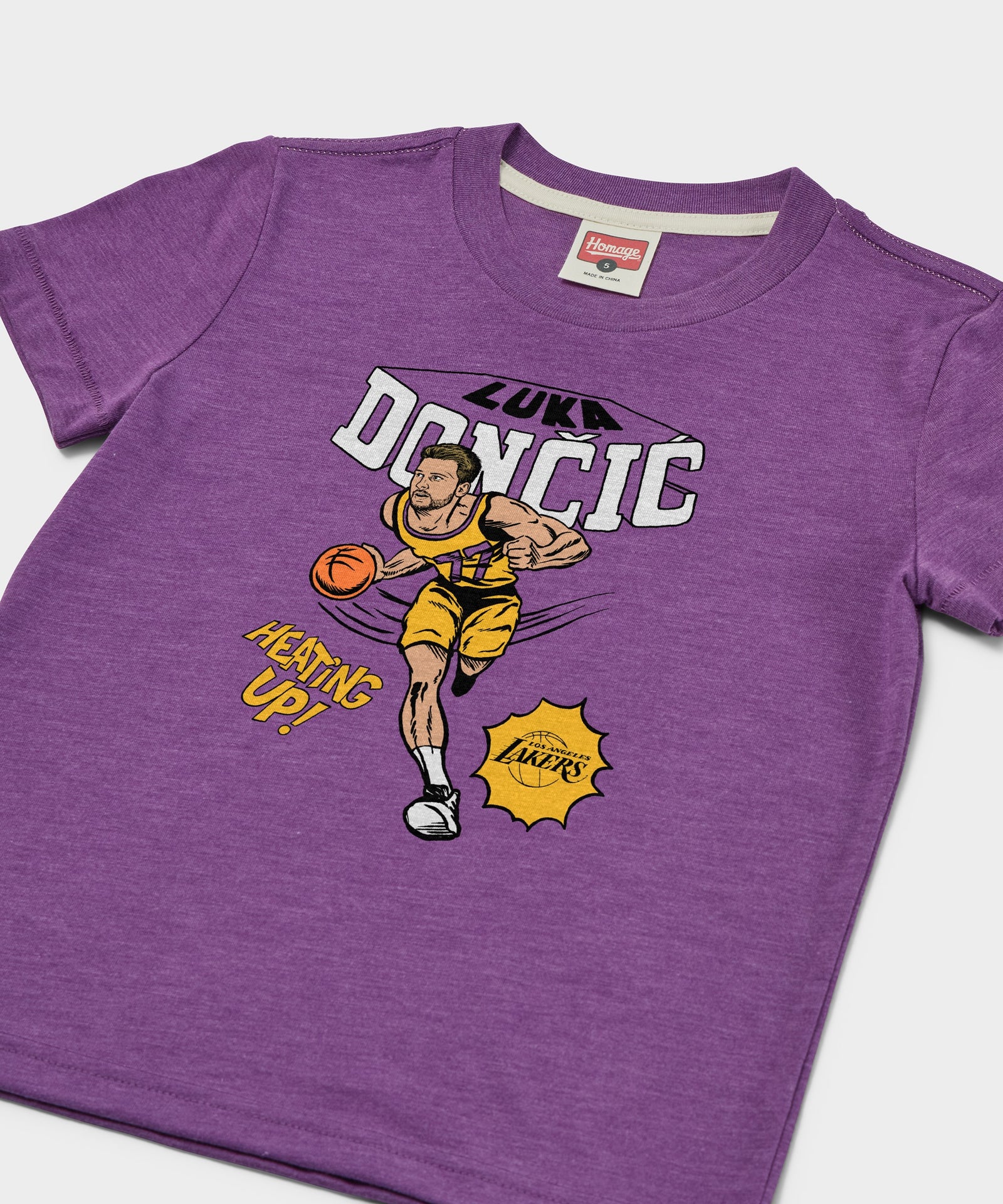 Youth Los Angeles Lakers Comic Book Luka Doncic