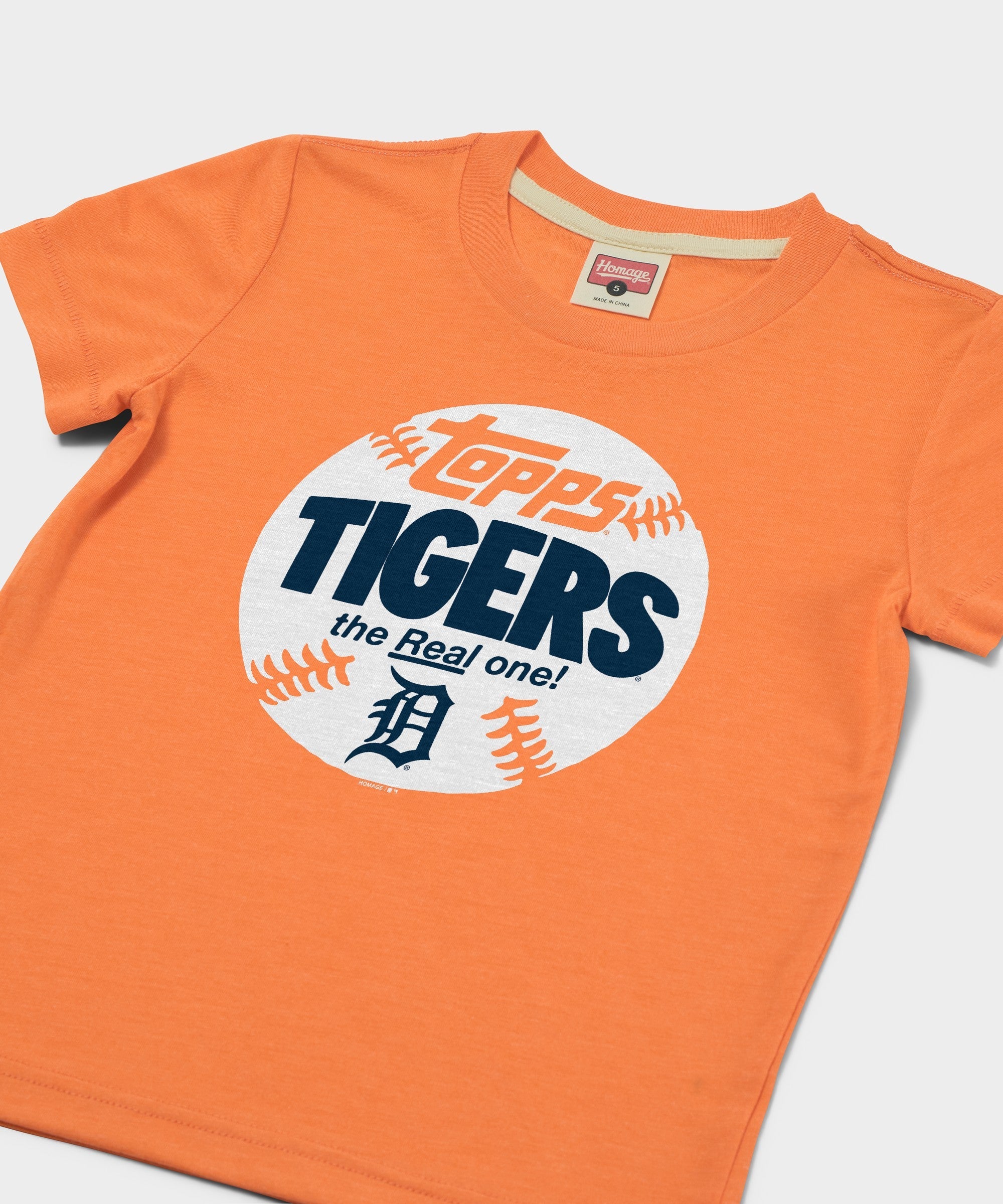 Youth MLB x Topps Baseball The Real One Detroit Tigers
