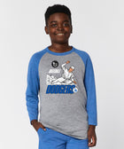 Youth MLB x Topps Los Angeles Dodgers Raglan