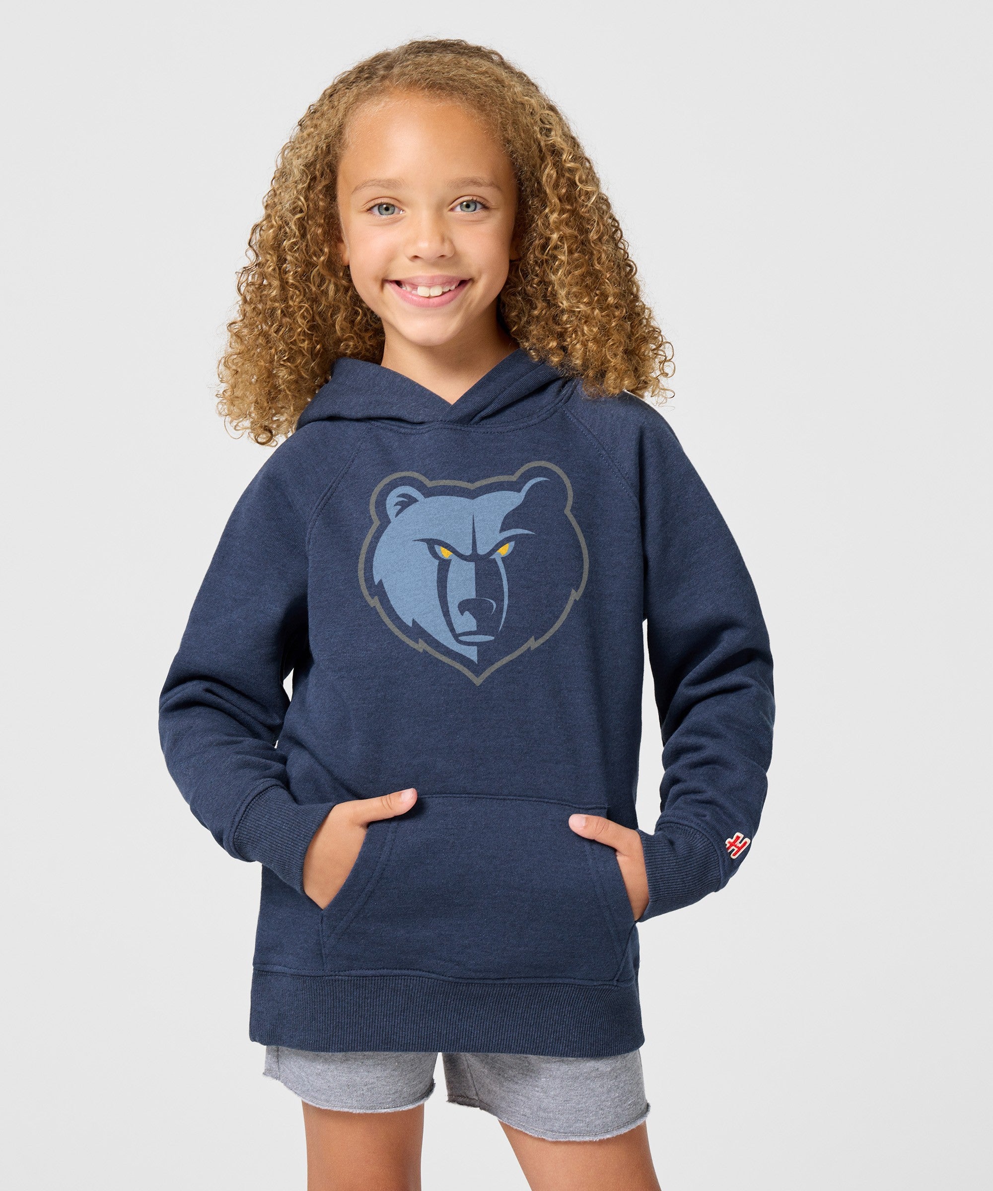 Youth Memphis Grizzlies Logo Hoodie