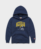 Youth Michigan Wolverines Helmet Hoodie