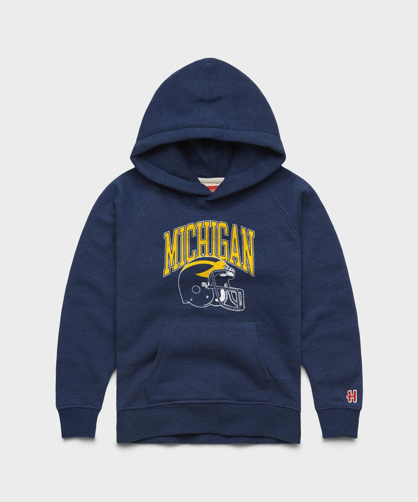 Youth Michigan Wolverines Helmet Hoodie