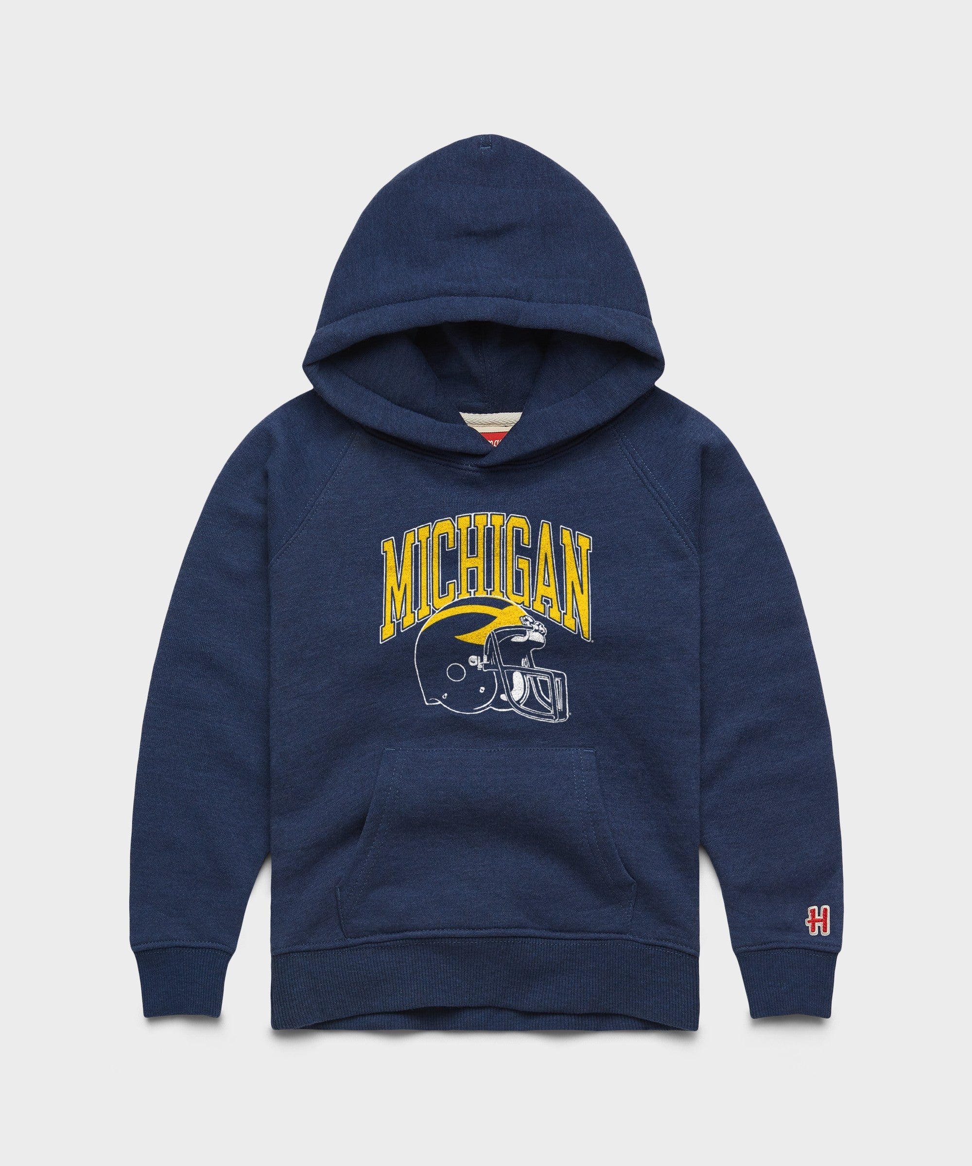 Youth Michigan Wolverines Helmet Hoodie