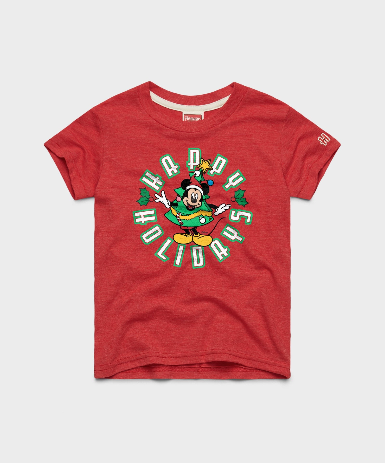 Youth Mickey Mouse Happy Holidays