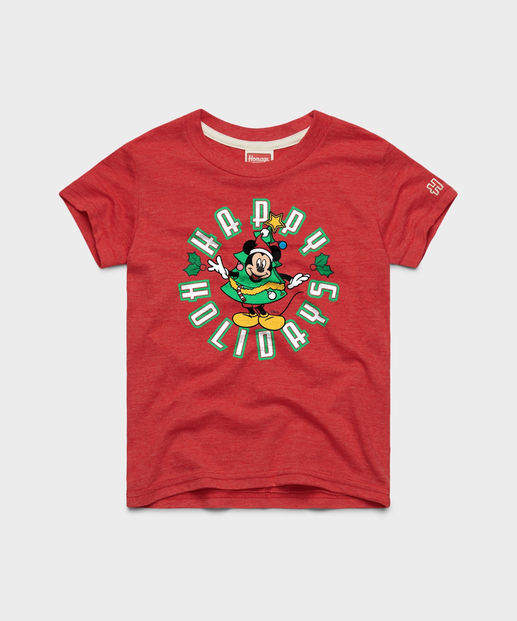 Youth Mickey Mouse Happy Holidays